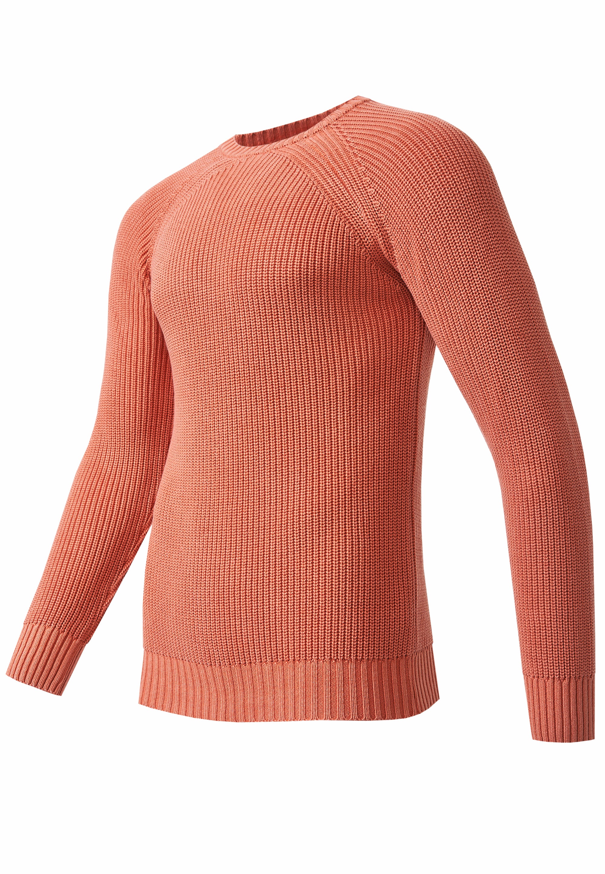 Rusty Neal Strickpullover, im einfarbigen Design