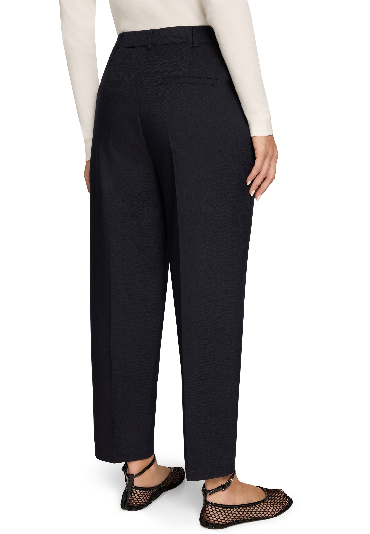 Zero Stoffhose »Damen mit Bügelfalte 30 Inch«  Plain/ohne Details