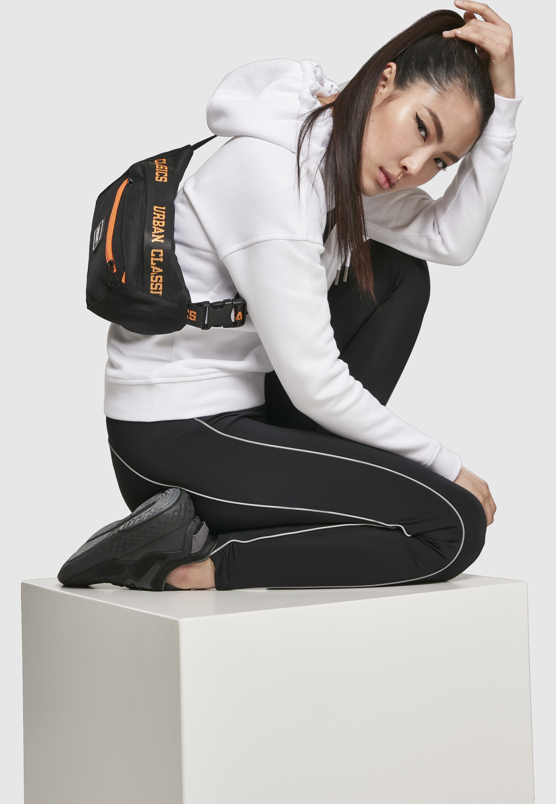 URBAN CLASSICS Leggings »Urban Classics Damen Ladies High Waist Reflective Leggins«