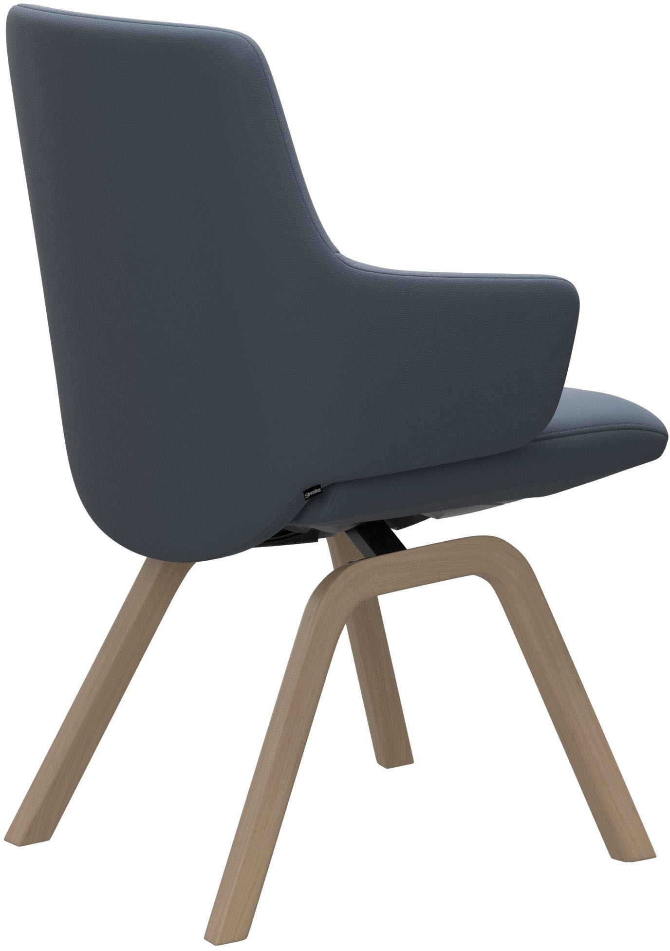 Stressless® Polsterstuhl »Laurel«, Leder PALOMA, Low Back mit Armlehne, Größe L, mit schräggestellten Beinen in Walnuss