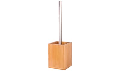 WC-Garnitur »Bambus«, aus Polyresin (Kunststein)-Edelstahl