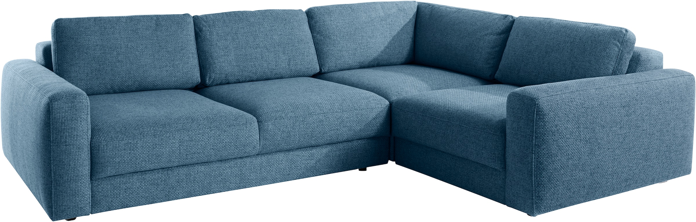 Places of Style Ecksofa »Bloomfield, L-Form«, extra tiefe Sitzfläche, wahlweise mit Sitztiefenverstellung