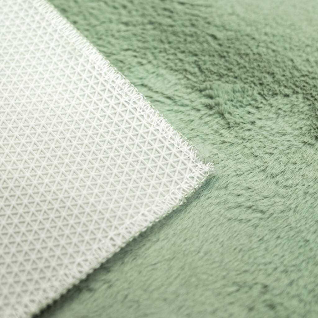 Carpet City Badematte »Topia Mats, Badteppich uni«, Höhe 14 mm, rutschhemmend beschichtet, strapazierfähig, Hochflor, Kaninchen Haptik, Polyester, Badezimmerteppich, waschbar