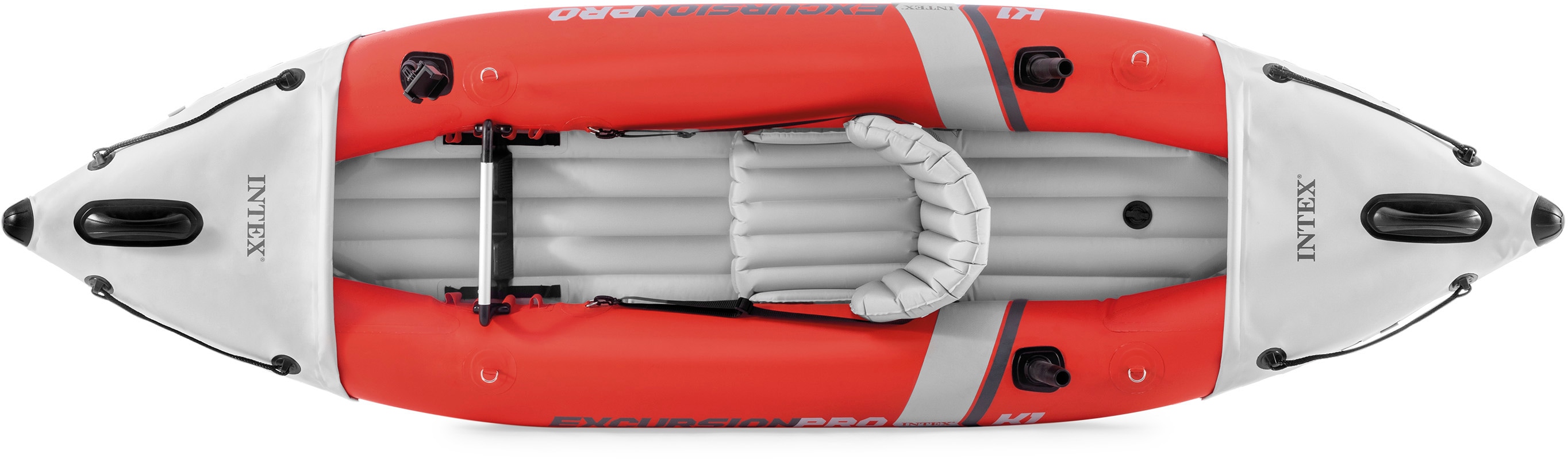 Intex Einerkajak "Boot ExcursionPro Kayak Set mit Alu-Paddel + Pumpe"