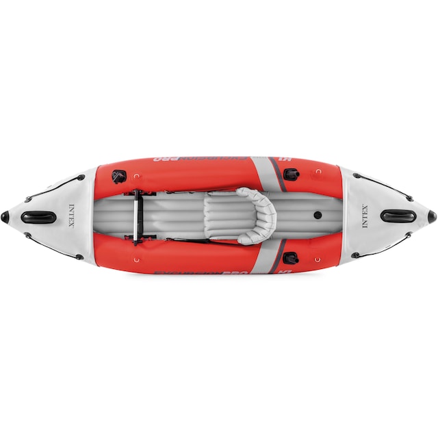 Intex Einerkajak »Boot â€œExcursionPro Kayak K1â€œ Set mit Alu-Paddel +  Pumpe«, (Set, 9 St., mit Luftpumpe) auf Rechnung bestellen | BAUR