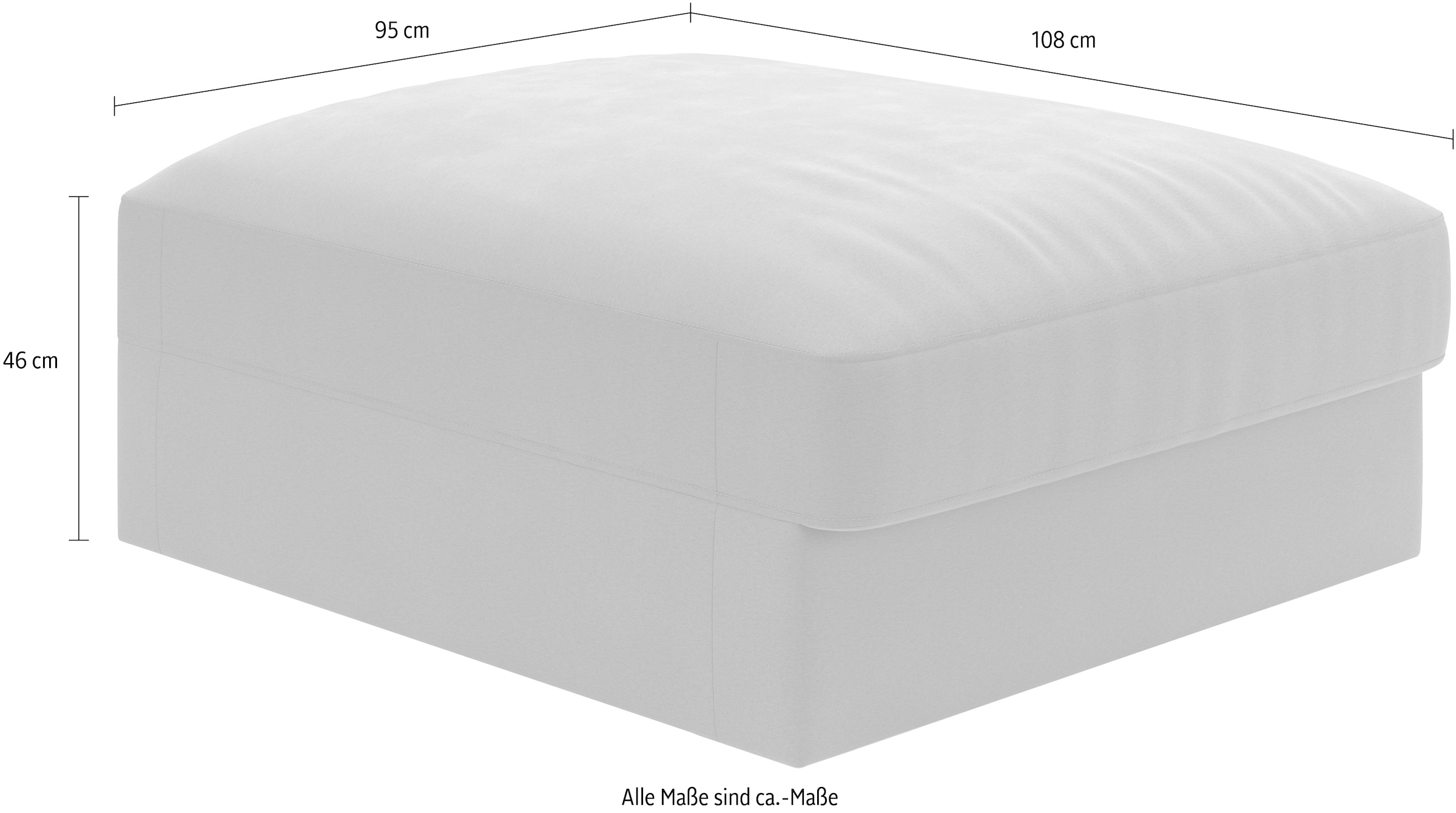 RAUM.ID Sofa-Mittelelement »Innovid«, Modernes Modul-Polsterprogramm