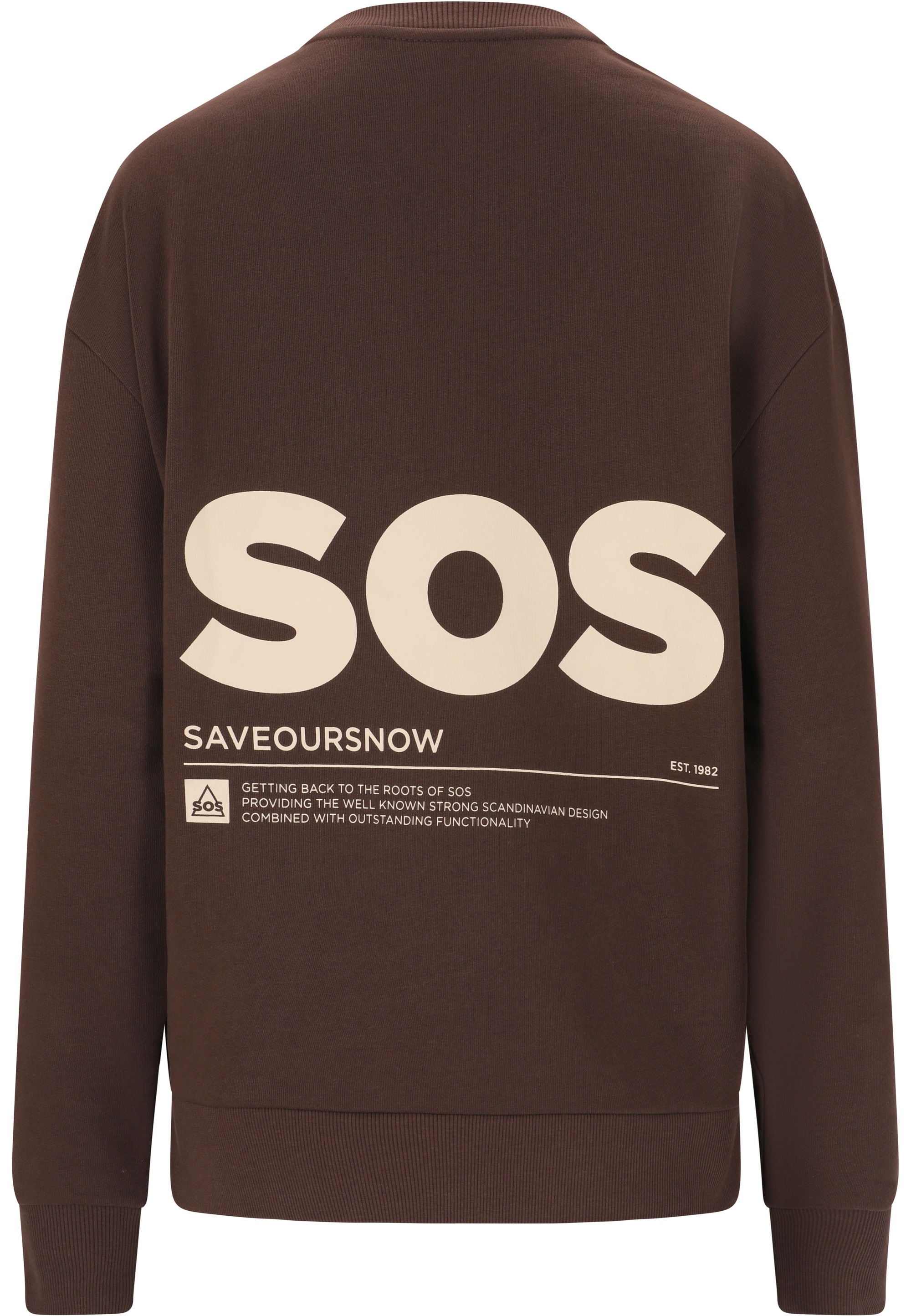 SOS Sweatshirt »Bovec«, aus Bio-Baumwolle