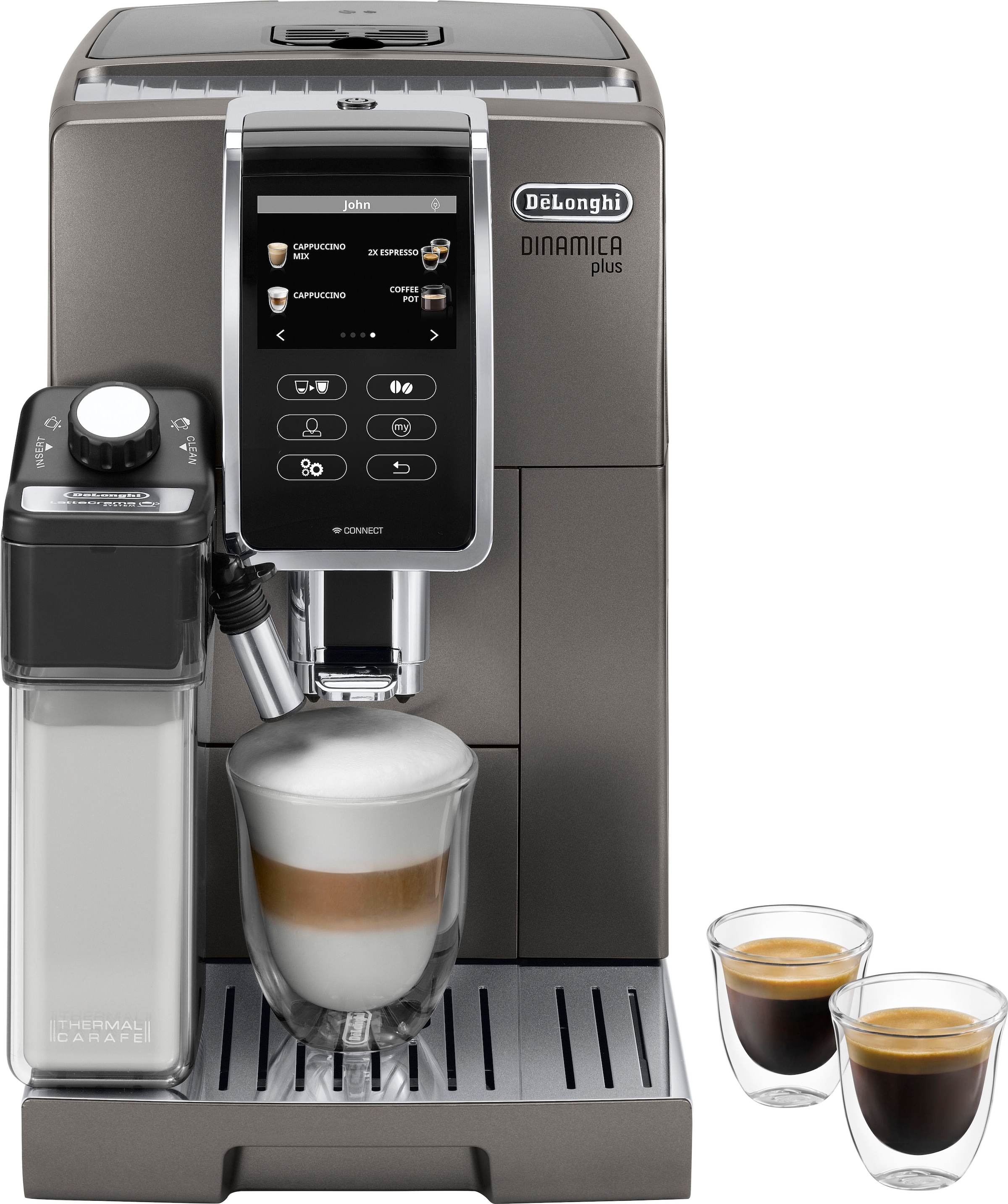 »EP3343/50 Kaffeevollautomat 6 3300 | BAUR Series«, Kaffeespezialitäten, mit Philips Weiß/Schwarz LatteGo-Milchsystem,