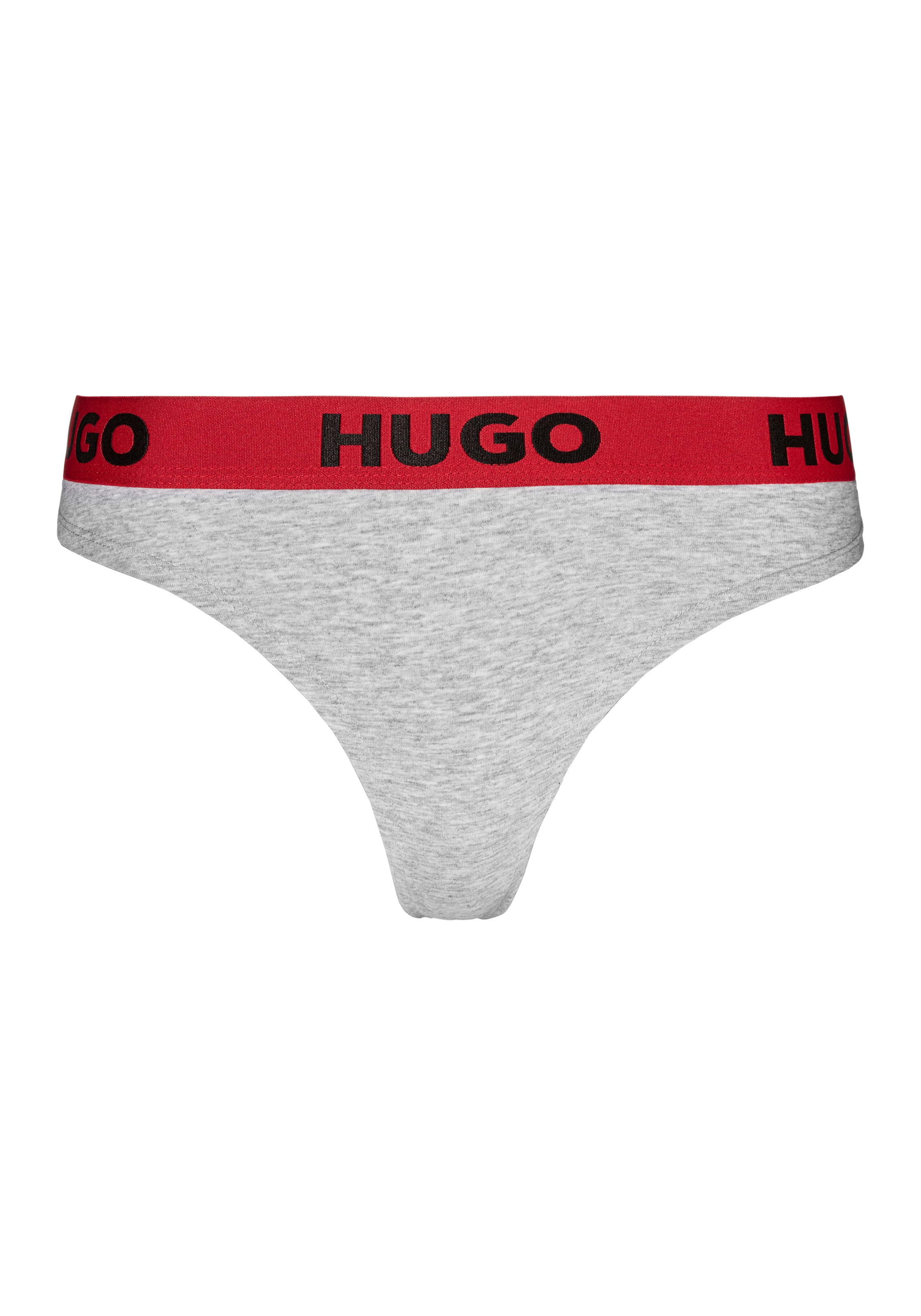 HUGO String »THONG LOGO«, auf HUGO | kaufen Logo Bund BAUR SPORTY mit elastischem