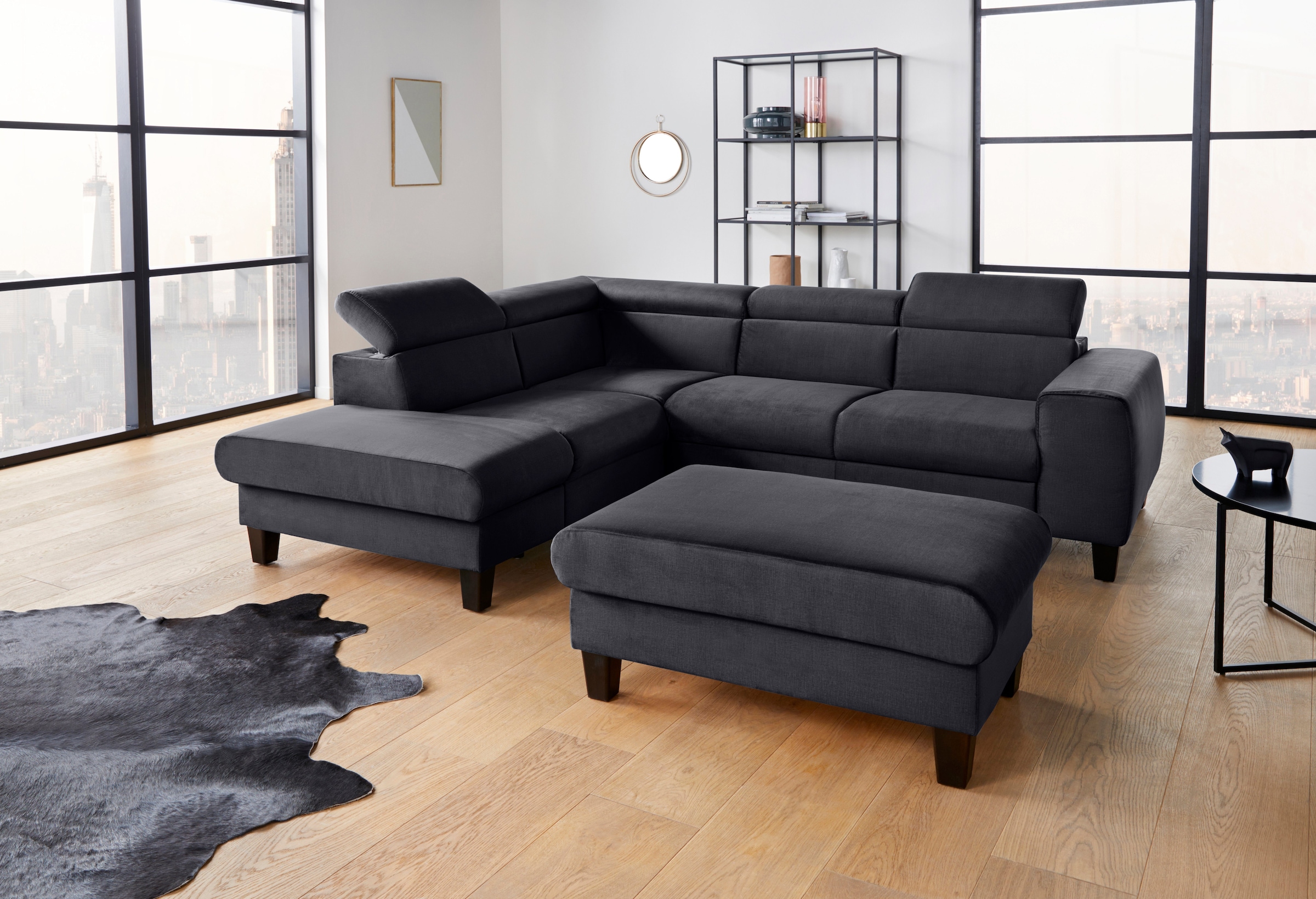 COTTA Polstergarnitur "Morven L-Form", (Set), Set bestehend aus: Ecksofa mi günstig online kaufen