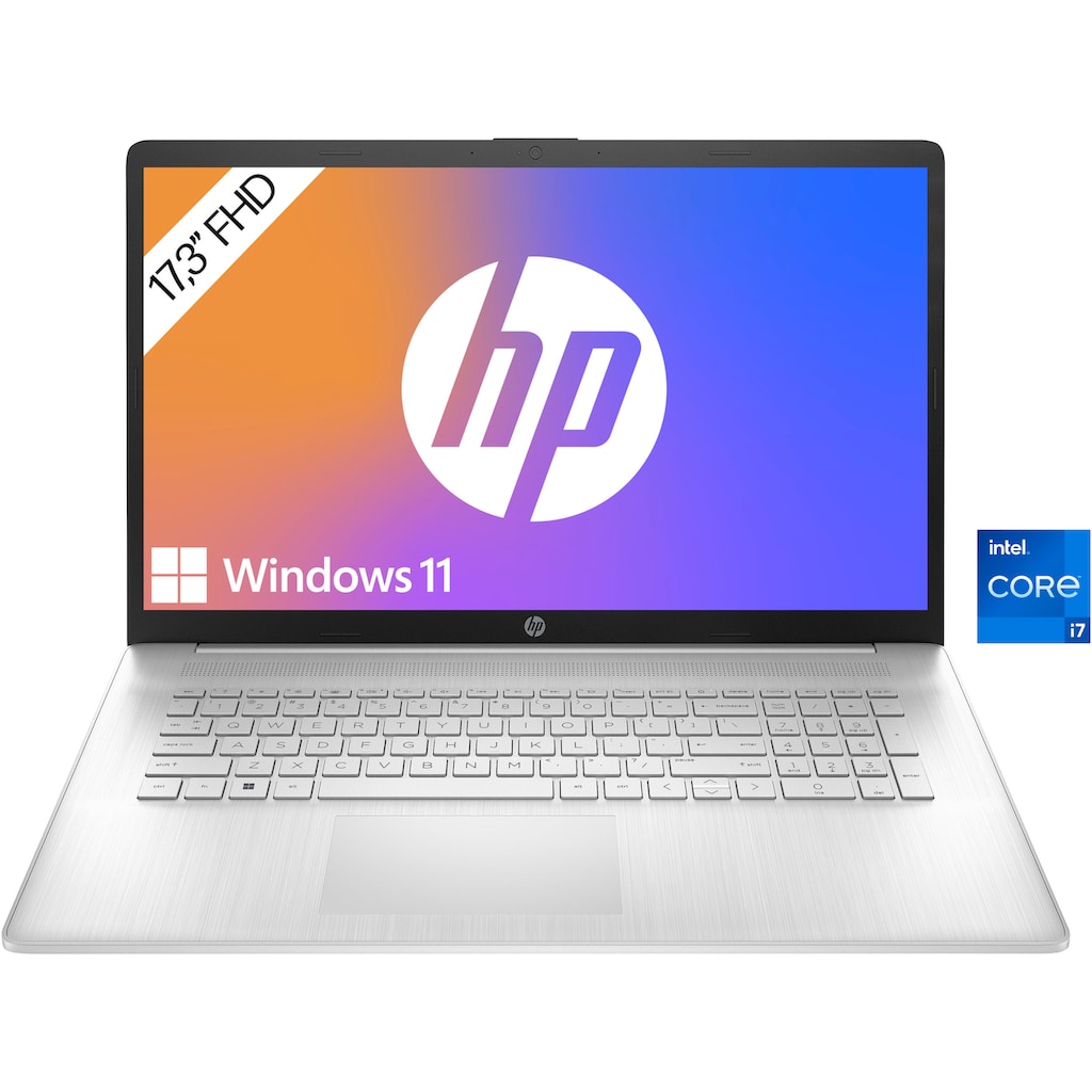 HP Notebook »17-cn3275ng«, 43,9 cm, / 17,3 Zoll, Intel, Core i7, Iris Xe Graphics, 512 GB SSD