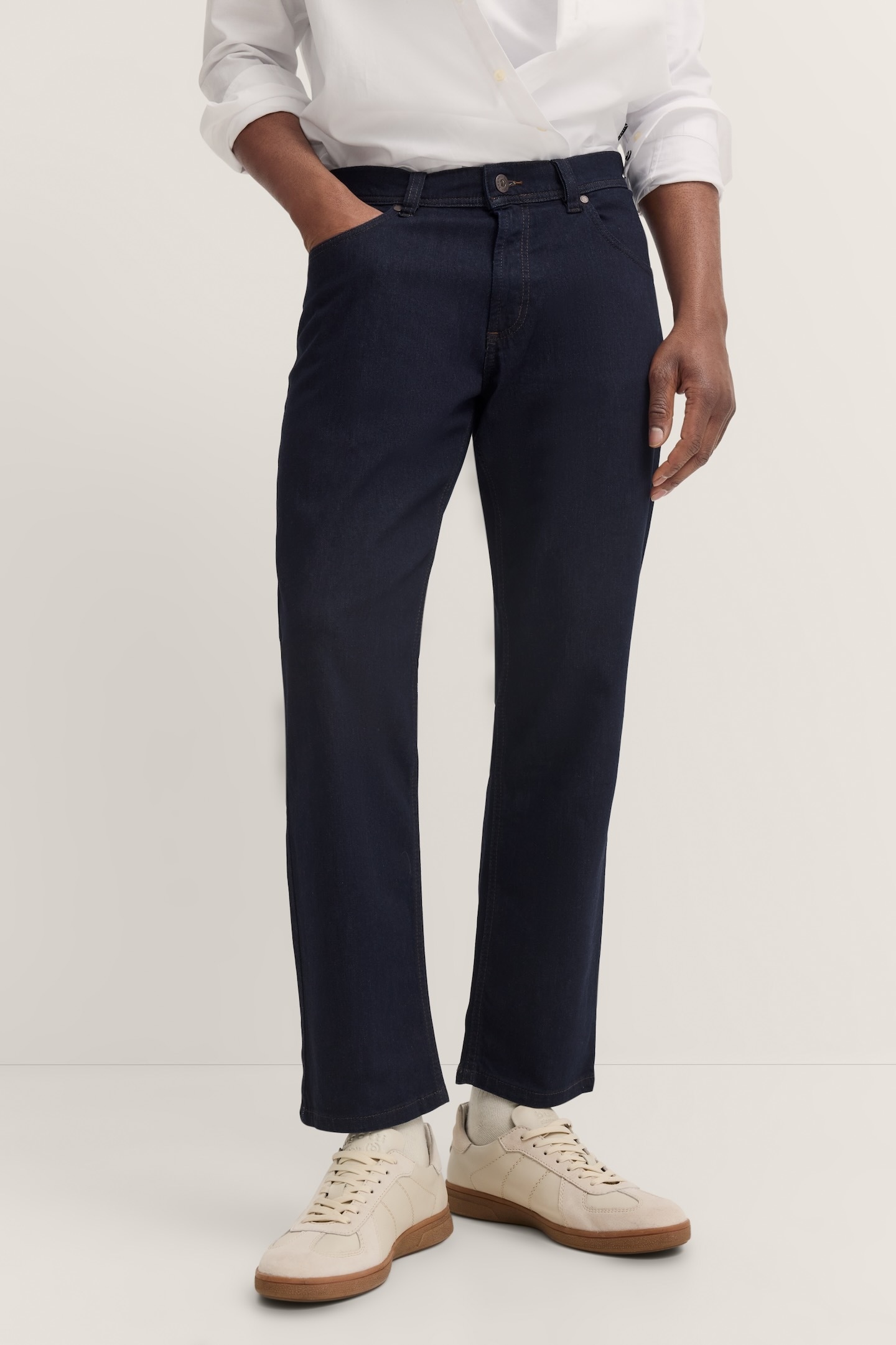 bugatti 5-Pocket-Jeans "Regular Fit", aus Authentic Denim mit Stretch-Komfo günstig online kaufen