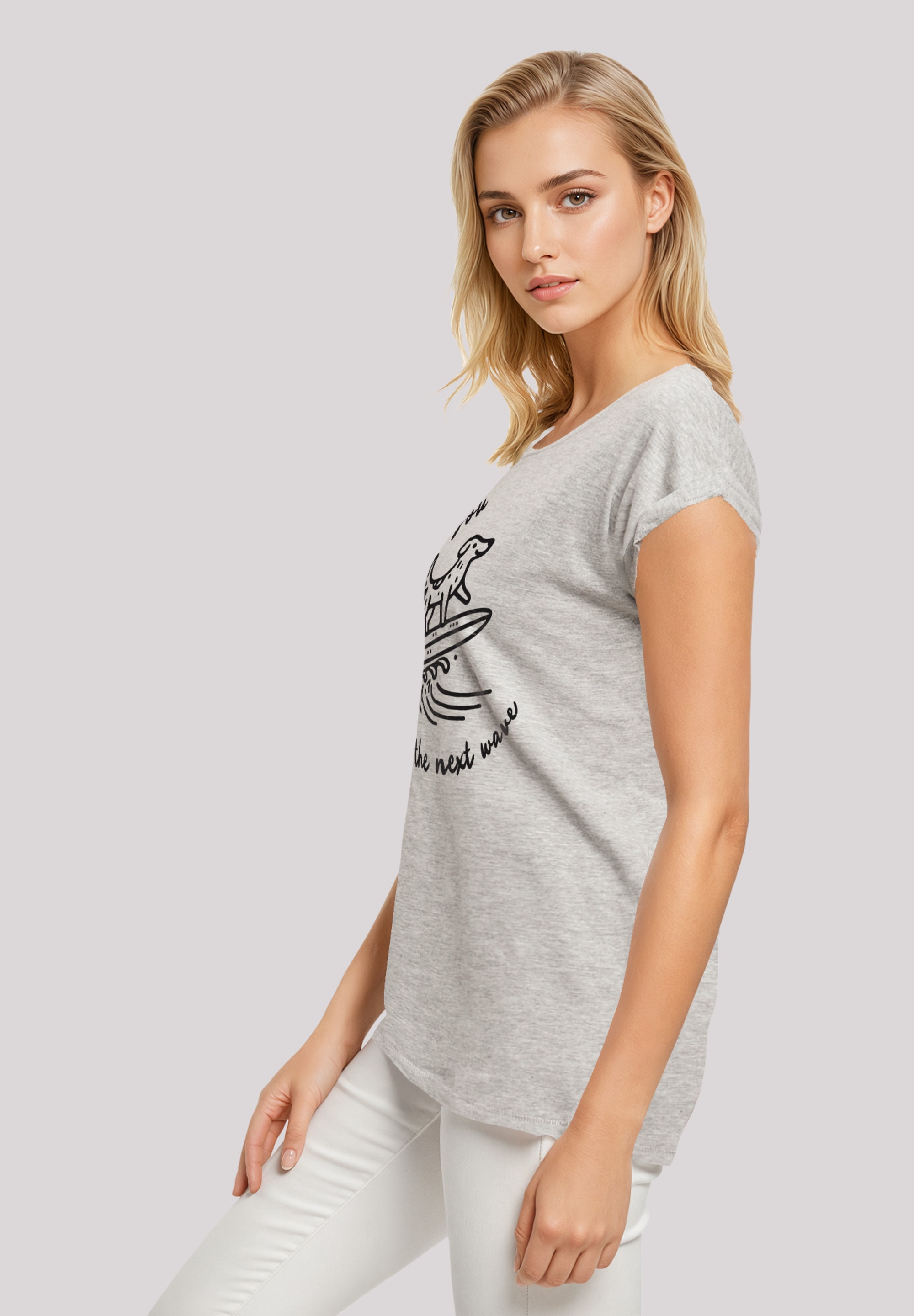 F4NT4STIC T-Shirt »See You On The Next Wave«, Premium Qualität