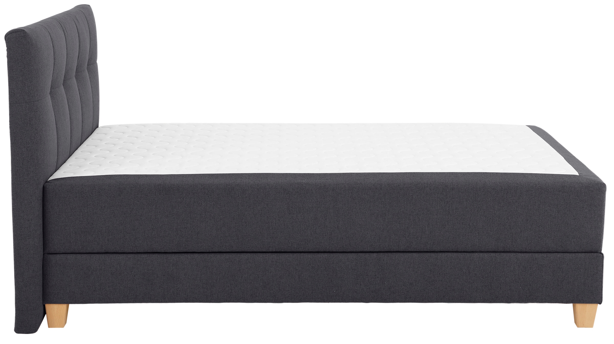 Home affaire Boxbett »Lonrai«, in H2,H3 & H4 und XXL - Überlänge 220cm wählbar, inkl. Topper