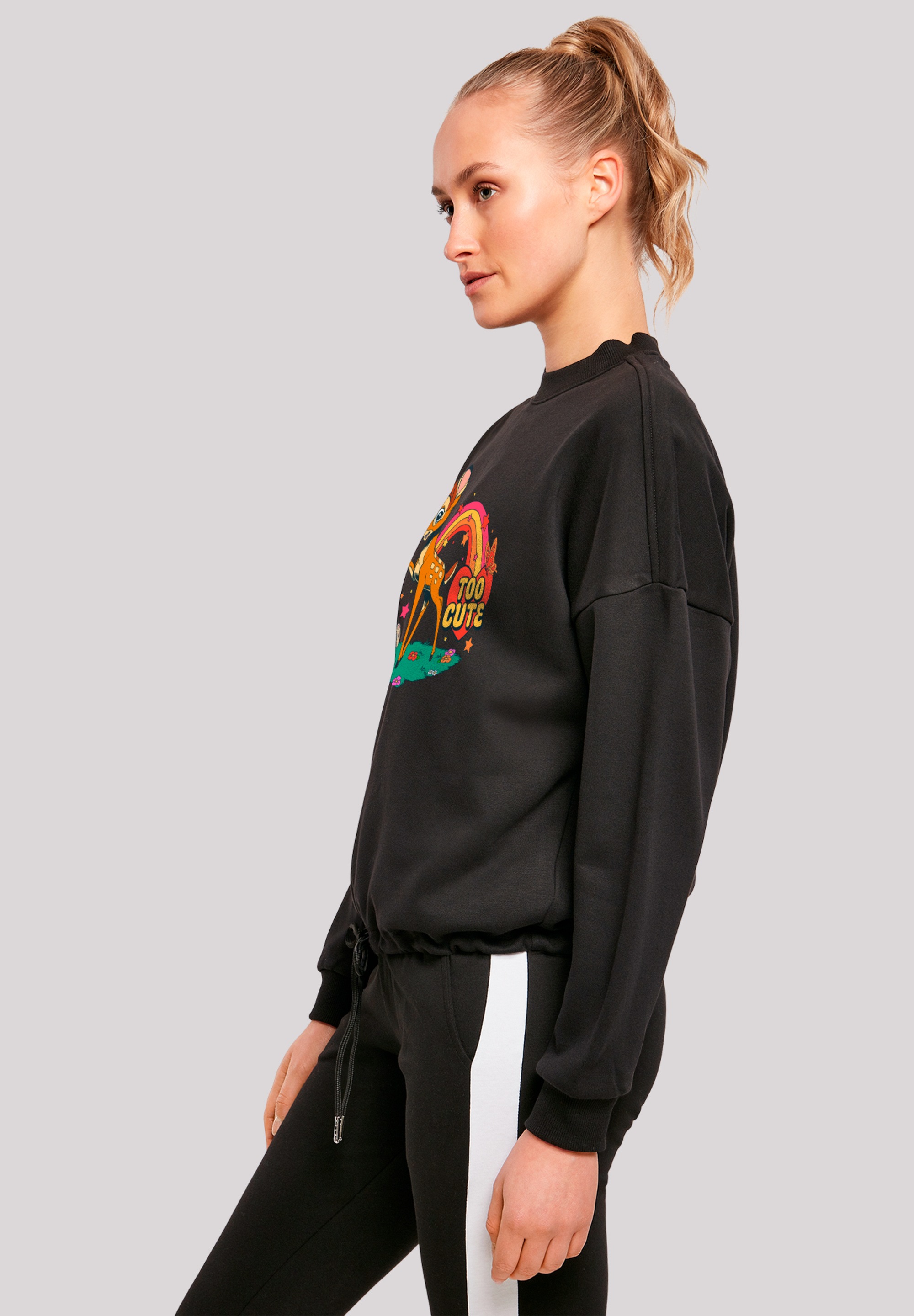 F4NT4STIC Sweatshirt »Disney Bambi Too Cute«, Premium Qualität
