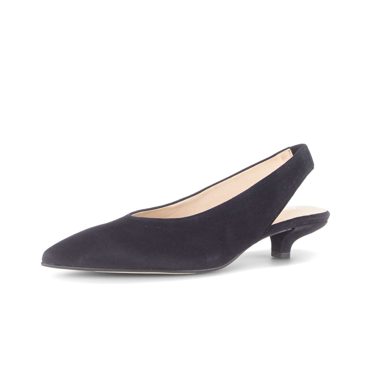 Slingpumps GABOR "Slingpumps", Damen, Gr. 40, blau, Schuhe Slingpumps 10