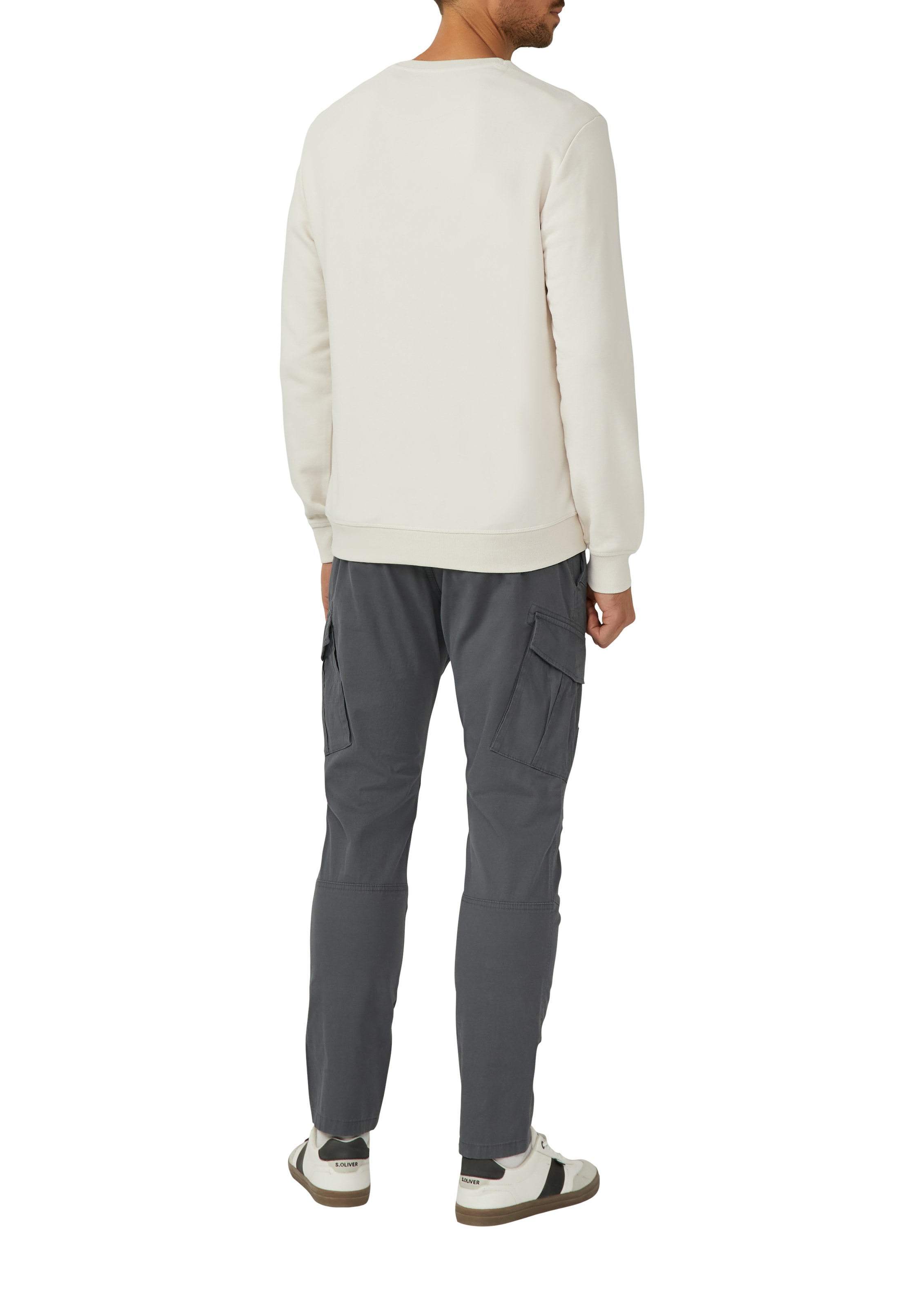 s.Oliver Sweatshirt, mit Logo Stickerei