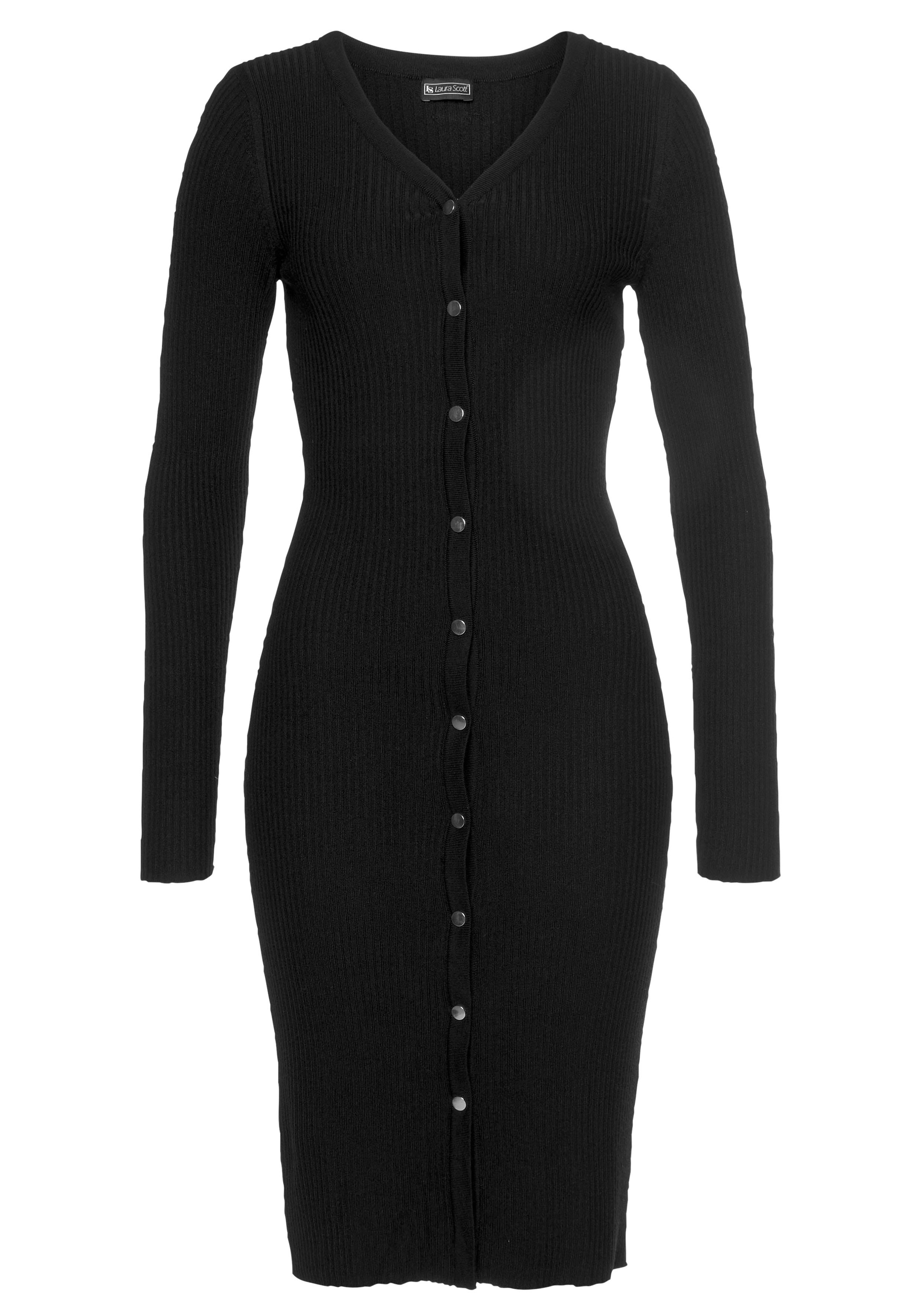 Laura Scott Long Cardigan Black 40/42 3