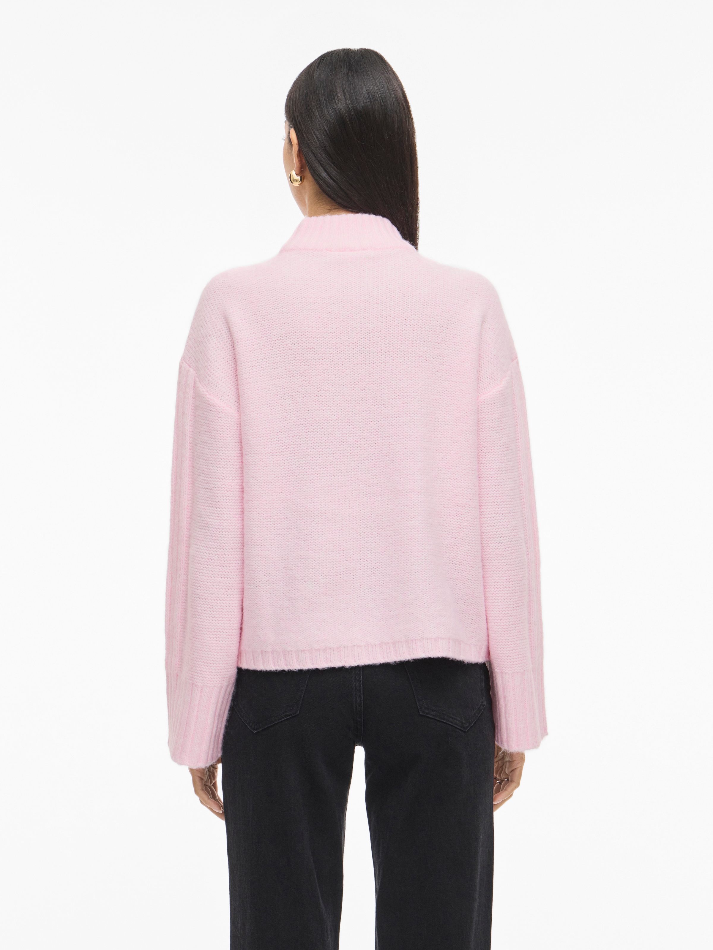 Vila Stehkragenpullover