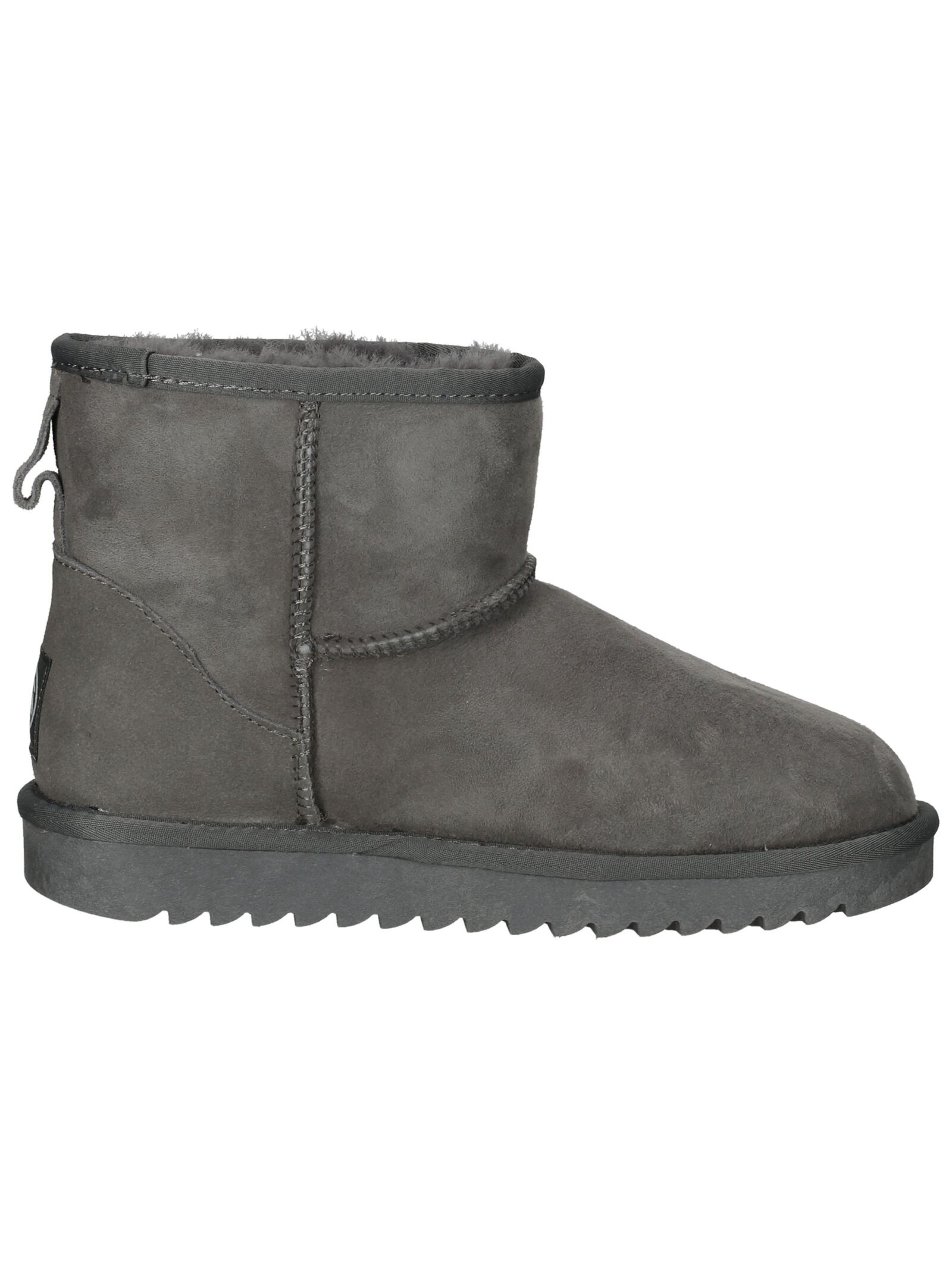 Schlupfboots ARA "Alaska Classic Short", Damen, Gr. 39, grau (light, grau classic short), Lammfell, Veloursleder, Schuhe Schlupfboots, Winterboots zum Schlupfen in bequemer Weite G (=weit) 3