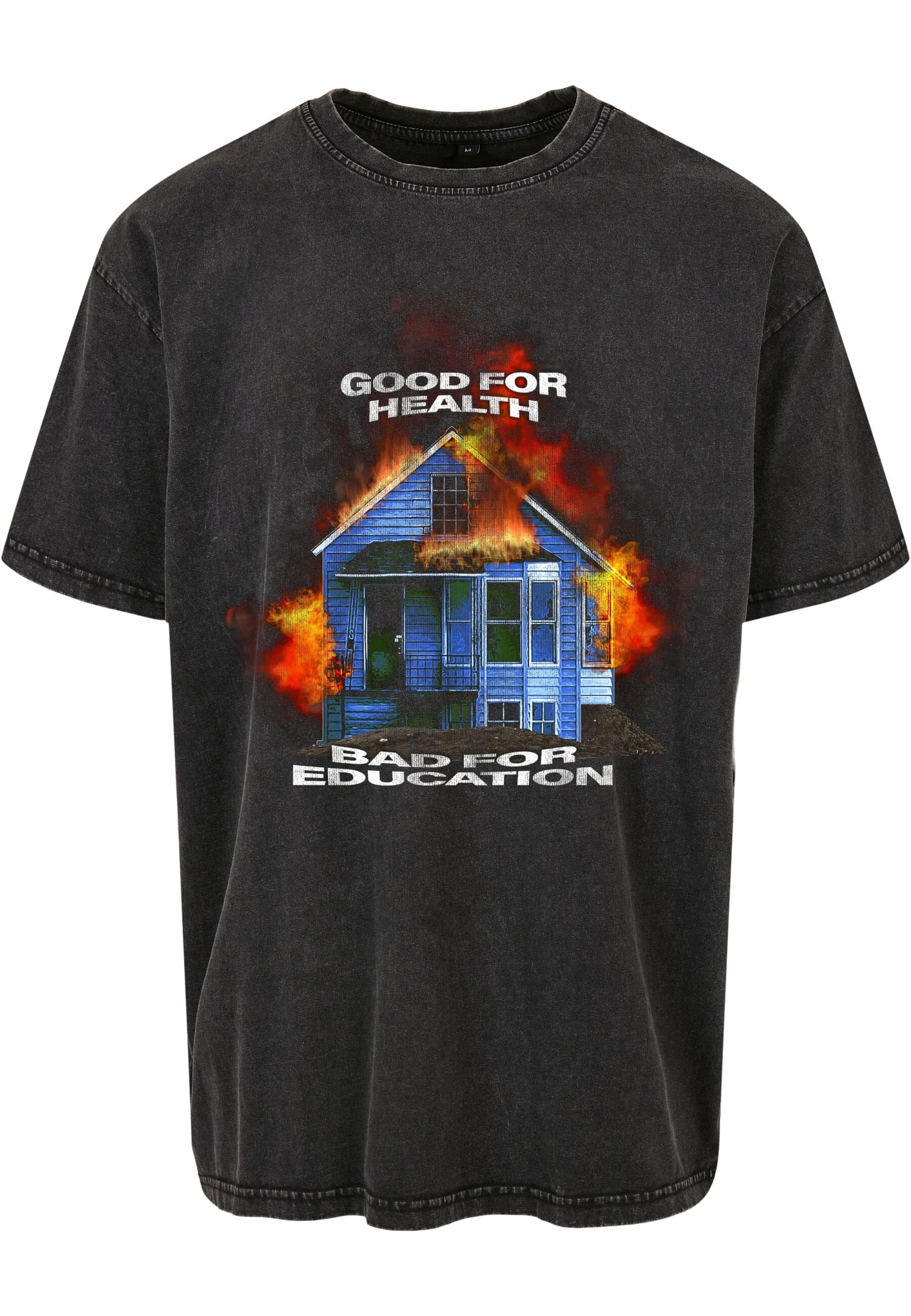 MisterTee T-Shirt "MisterTee Herren Good For Health Oversize Tee" 1 Stk. tl günstig online kaufen