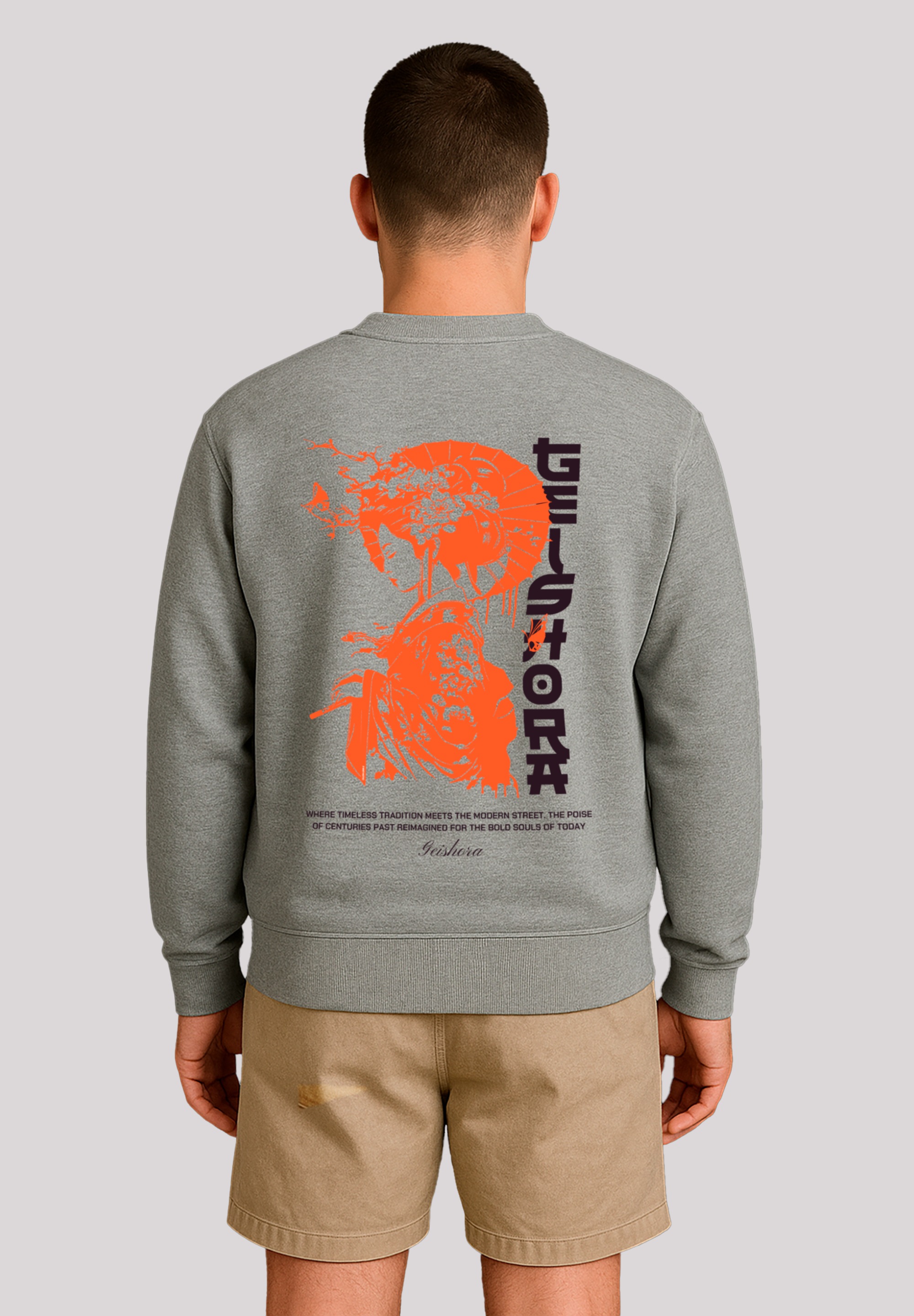 F4NT4STIC Sweatshirt »Geishora Japan Streetstyle«, Japan Streetwear Styles