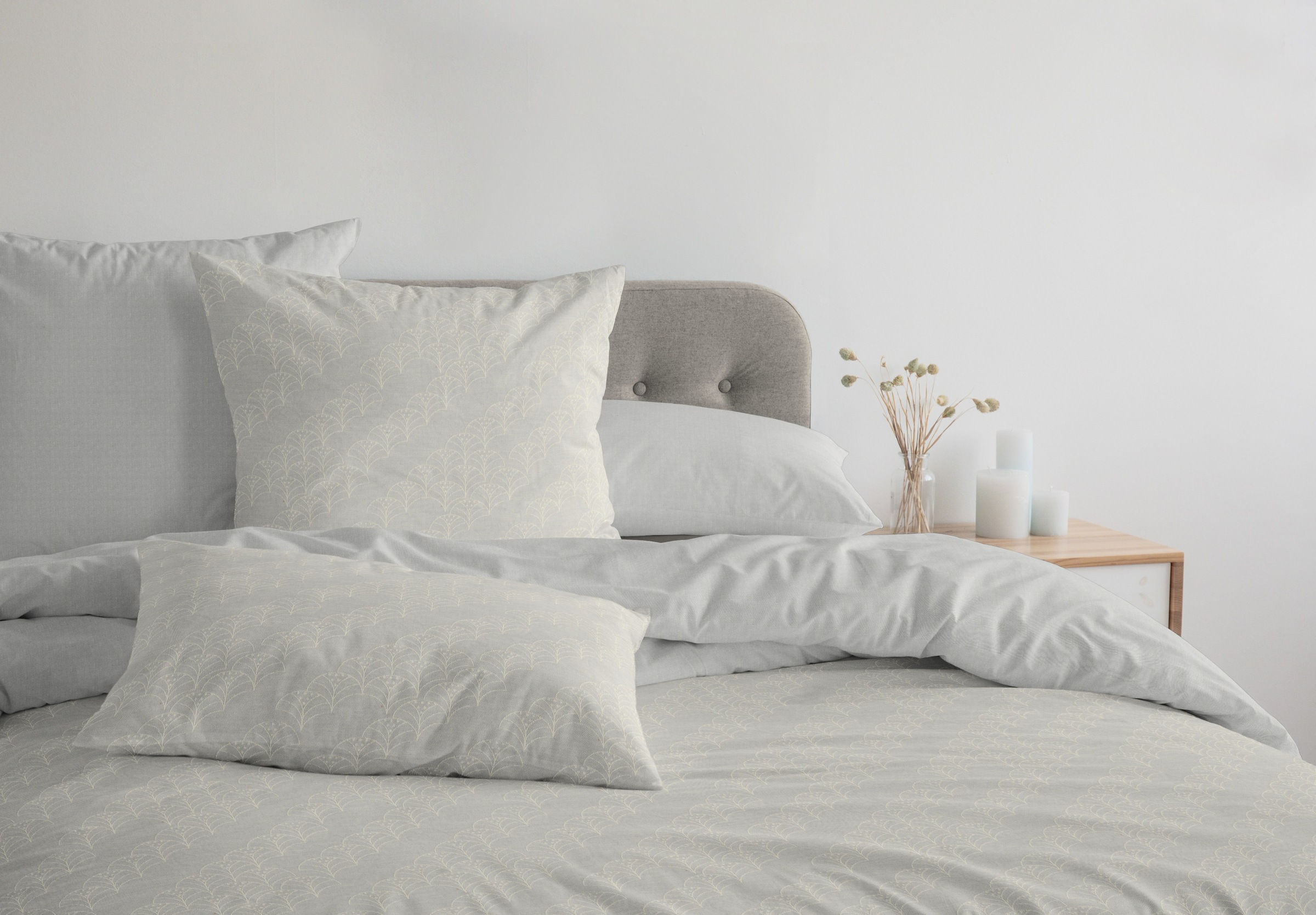 Adam Bettwäsche "Argentinian Criolla light" 2 Stk. aus 100 % Bio-Baumwolle, günstig online kaufen