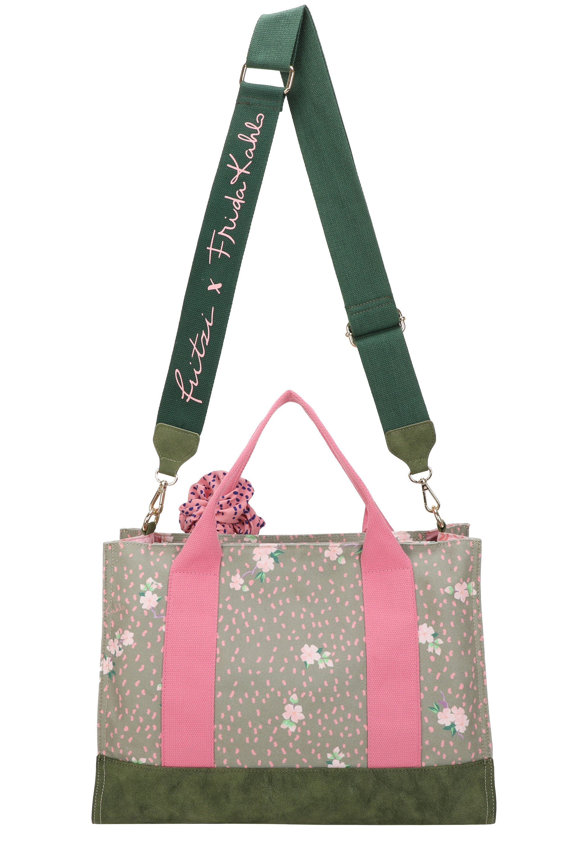 Fritzi aus Preußen Shopper »Fritzi x Frida Kahlo« mit Blumenprint