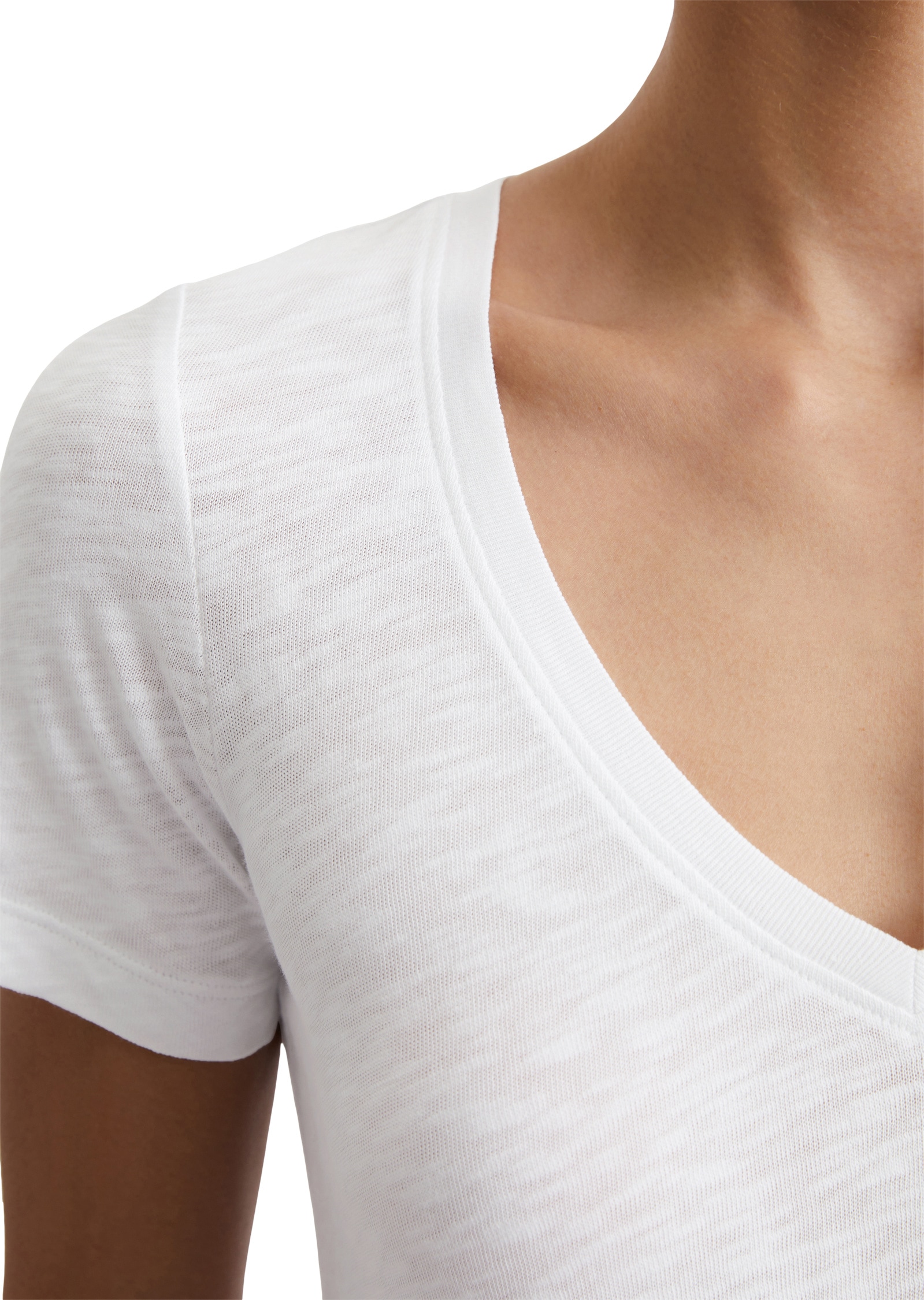 Marc O'Polo T-Shirt »aus Organic Cotton Slub Jersey«
