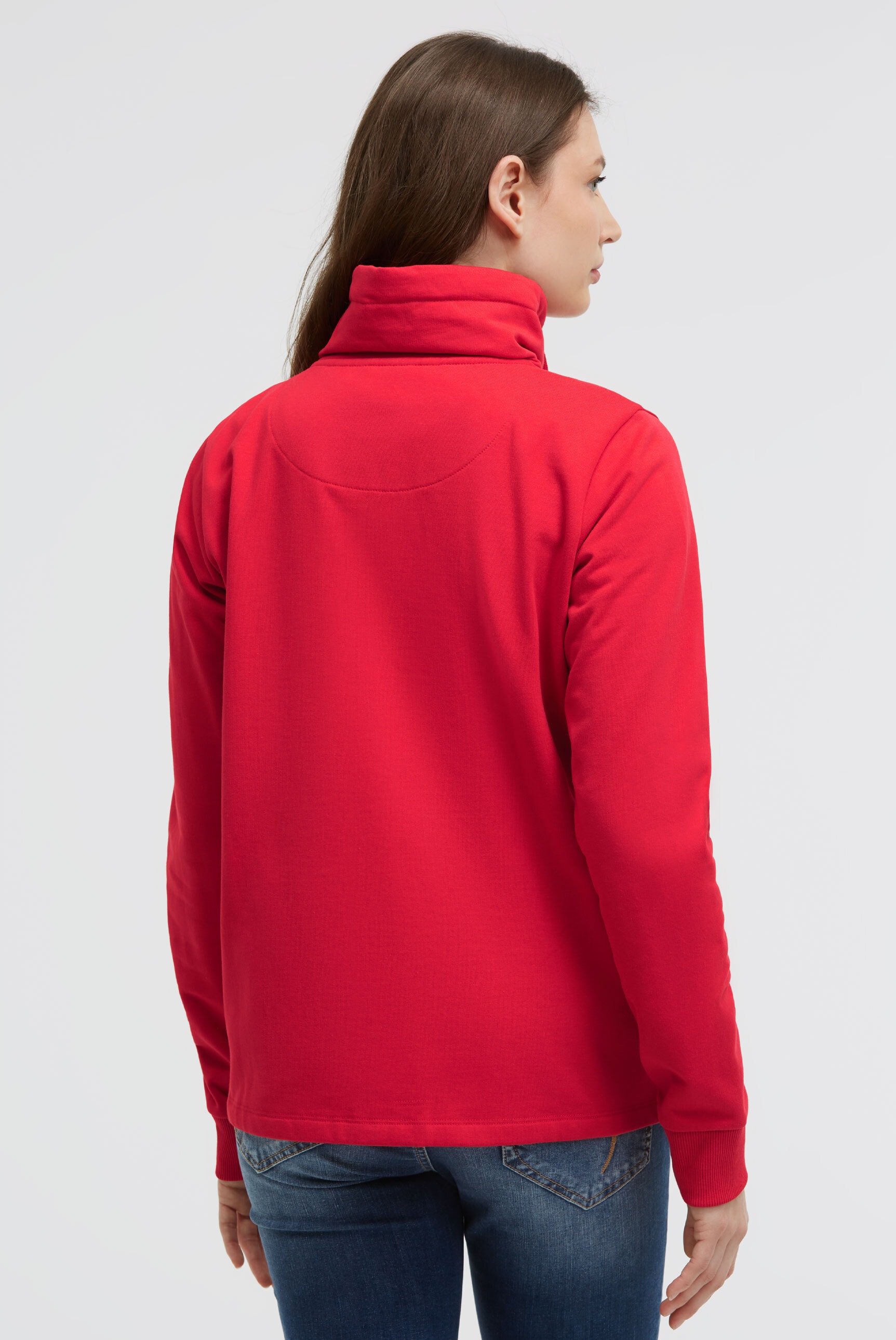 SOCCX Sweatjacke mit Stehkragen