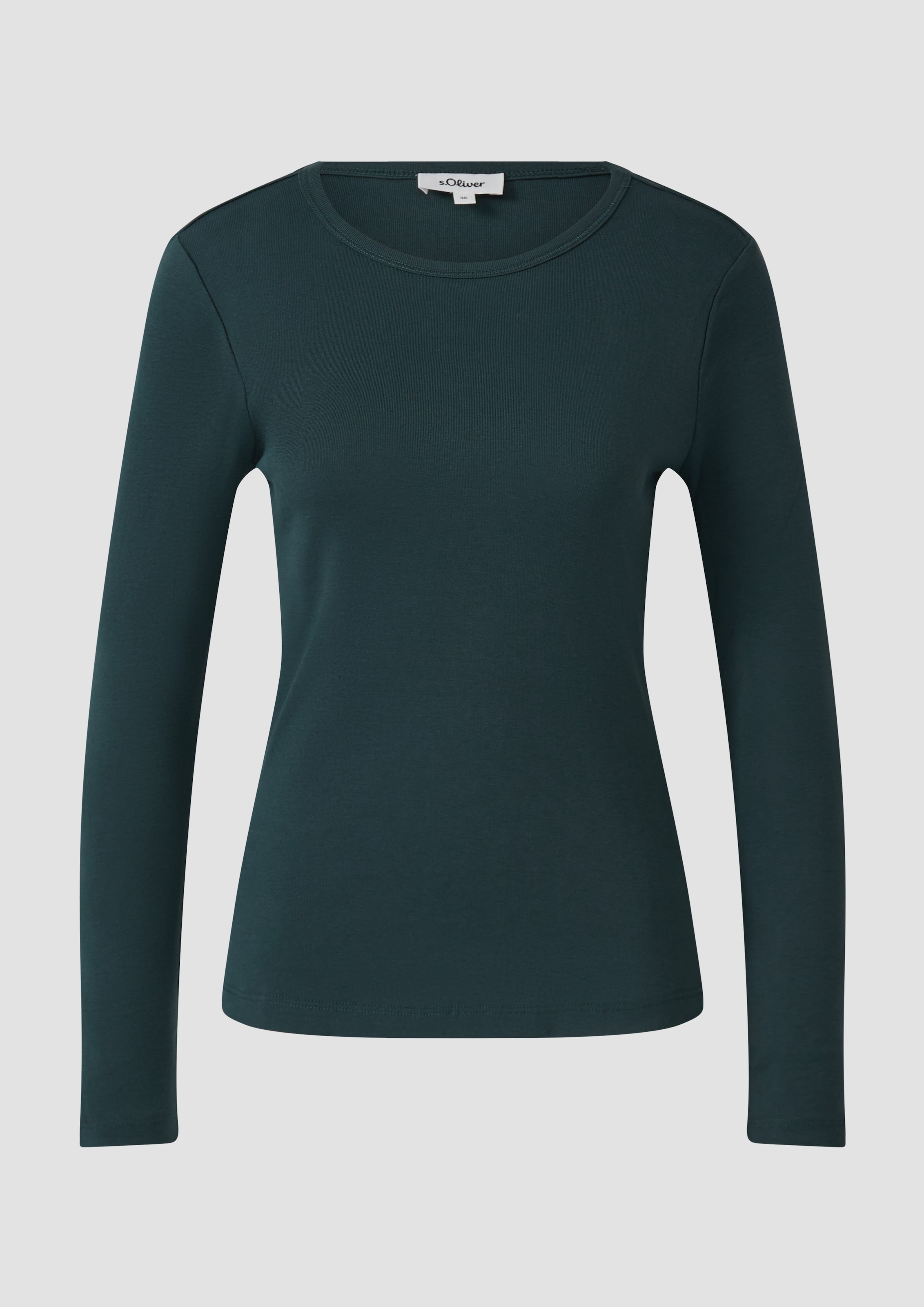 s.Oliver Langarmshirt mit U-Boot-Ausschnitt