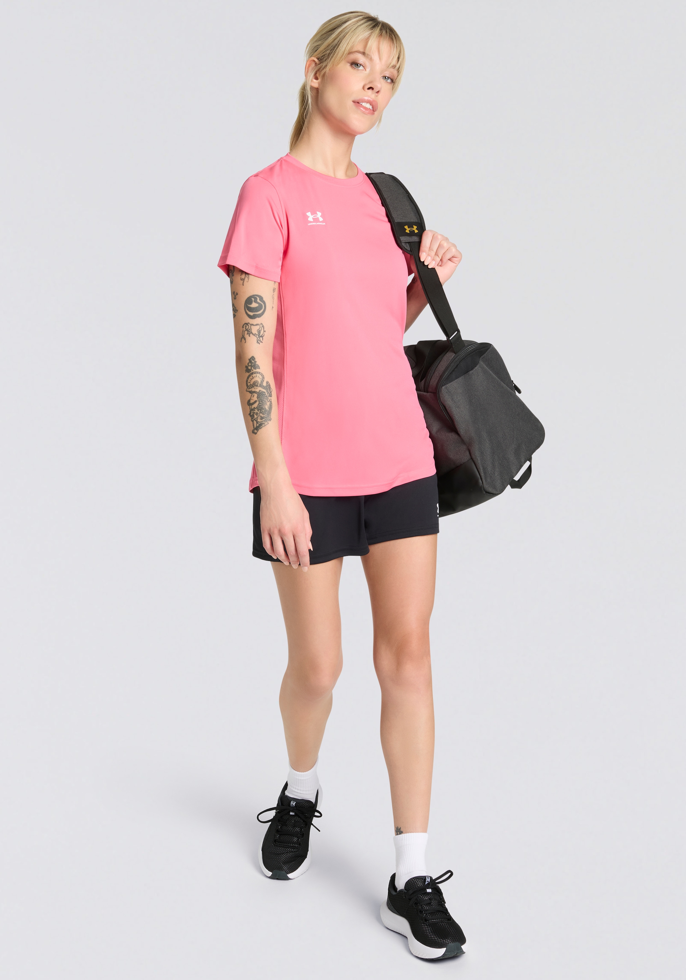 Under Armour® Trainingsshorts »UA W'S CH. KNIT SHORT«, (1 tlg.)