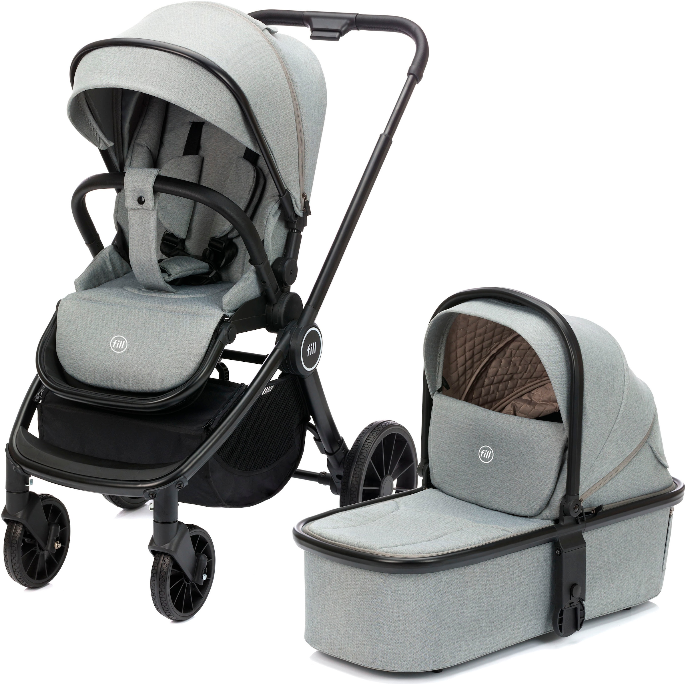 Kombi-Kinderwagen »Kinderwagenset Cougar«, 22 kg