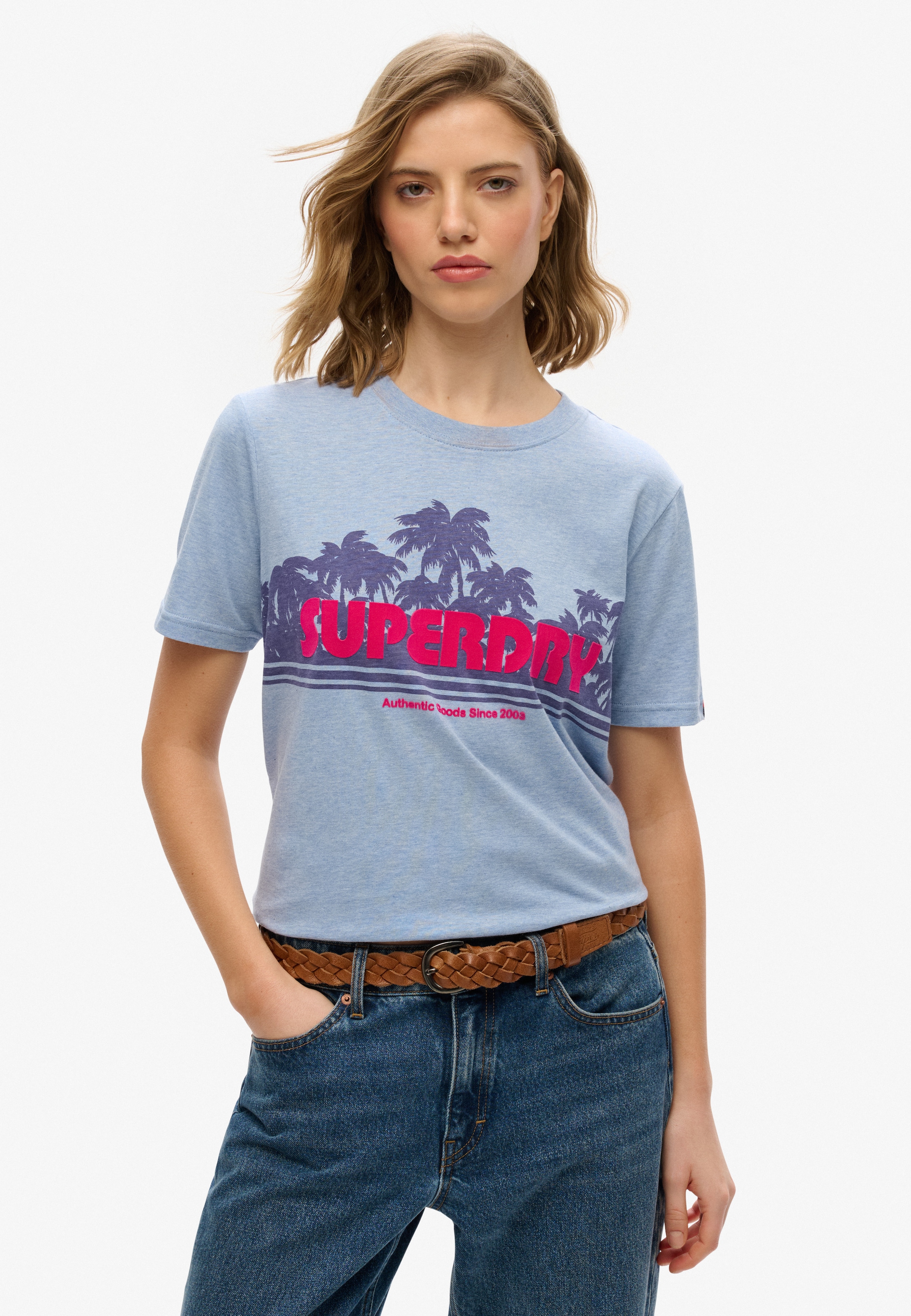 Superdry Kurzarmshirt "OUTDOOR STRIPE RELAXED TEE" günstig online kaufen