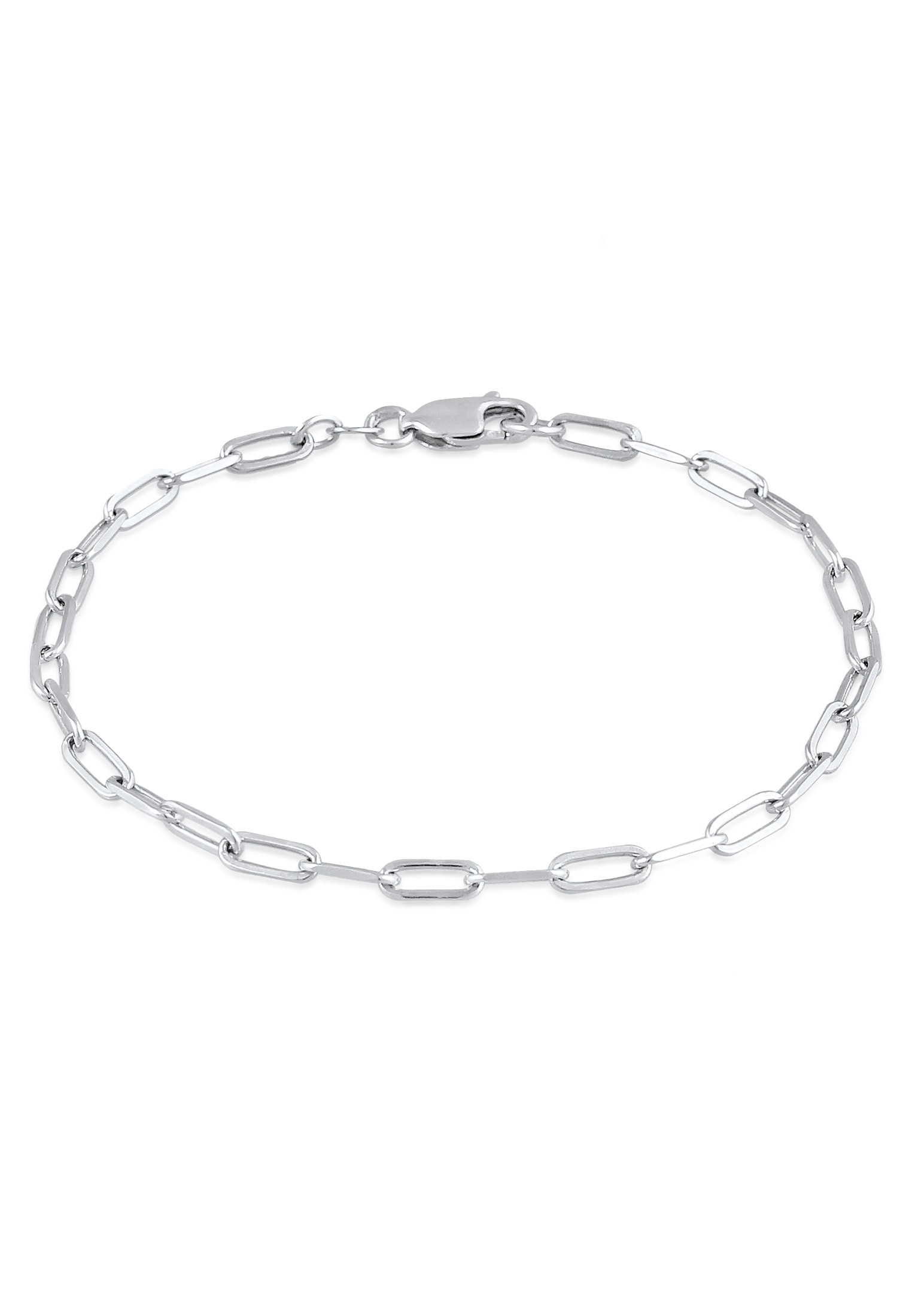 Elli Armkette »Armband Glieder Oval Basic Chunky Chains Optik 925 Silber«
