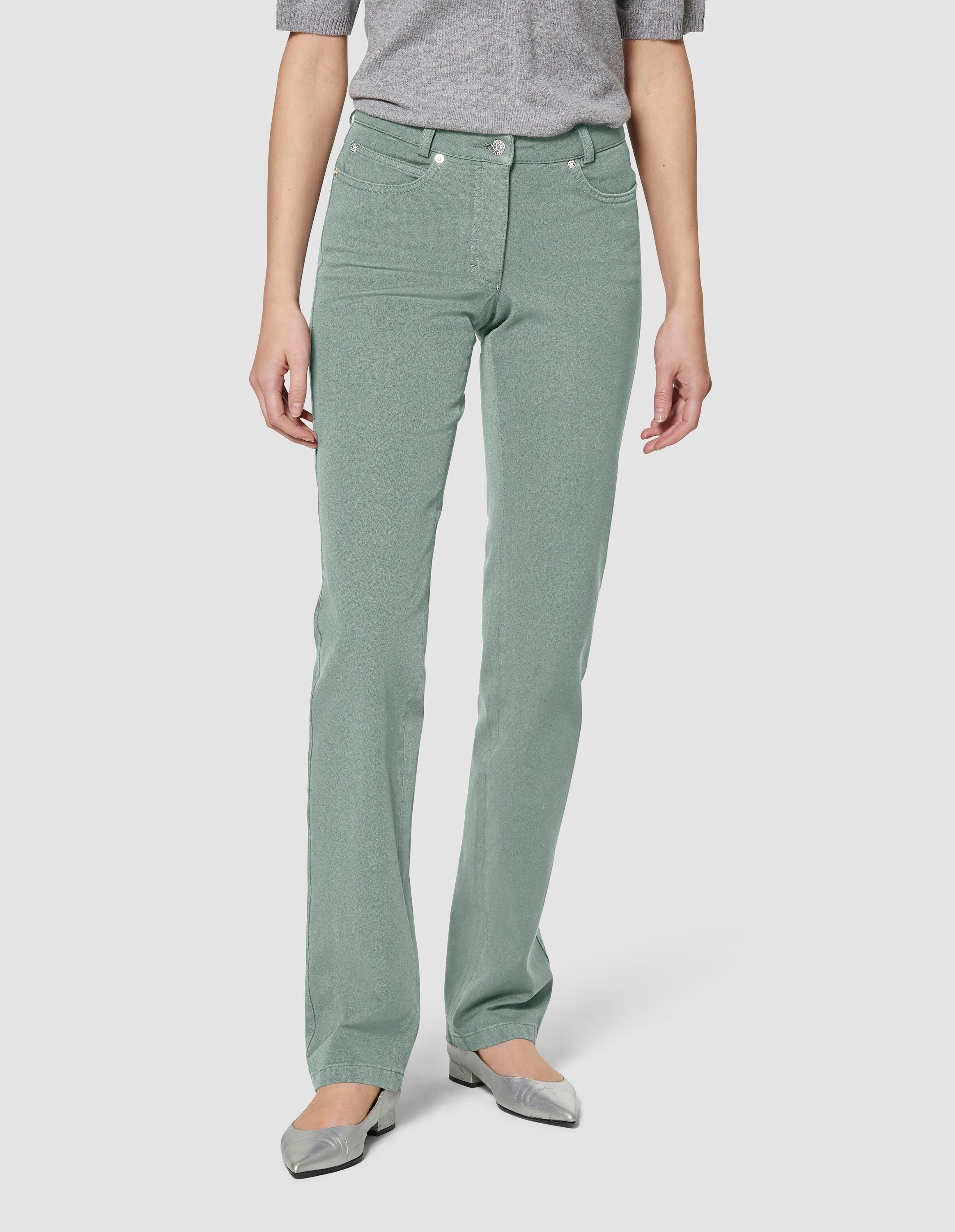 MADELEINE Regular-fit-Jeans »Denimhose Schmale Jeans im Five-Pocket-Style«