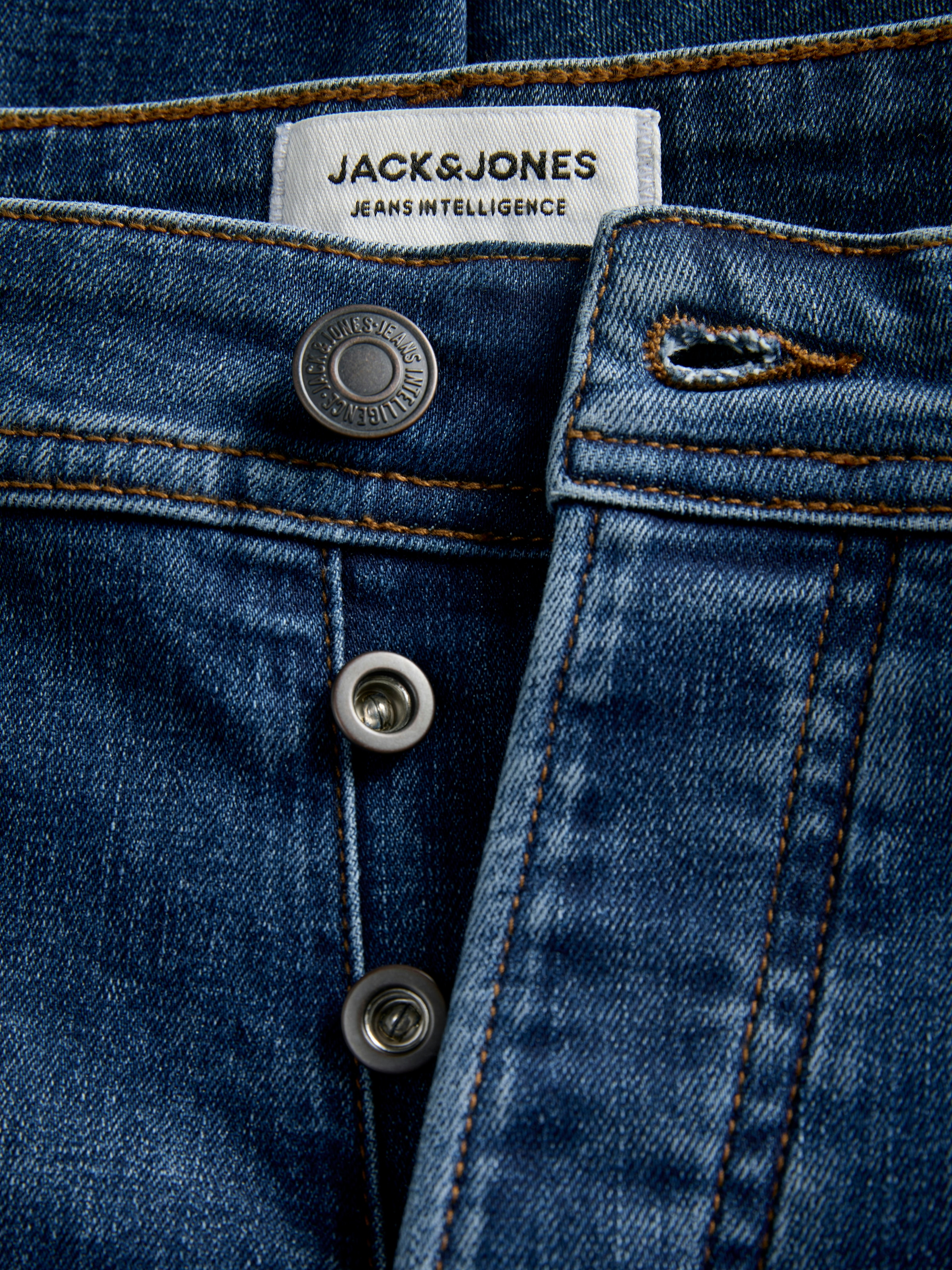 Jack & Jones Tapered-fit-Jeans mit Five-Pocket-Design