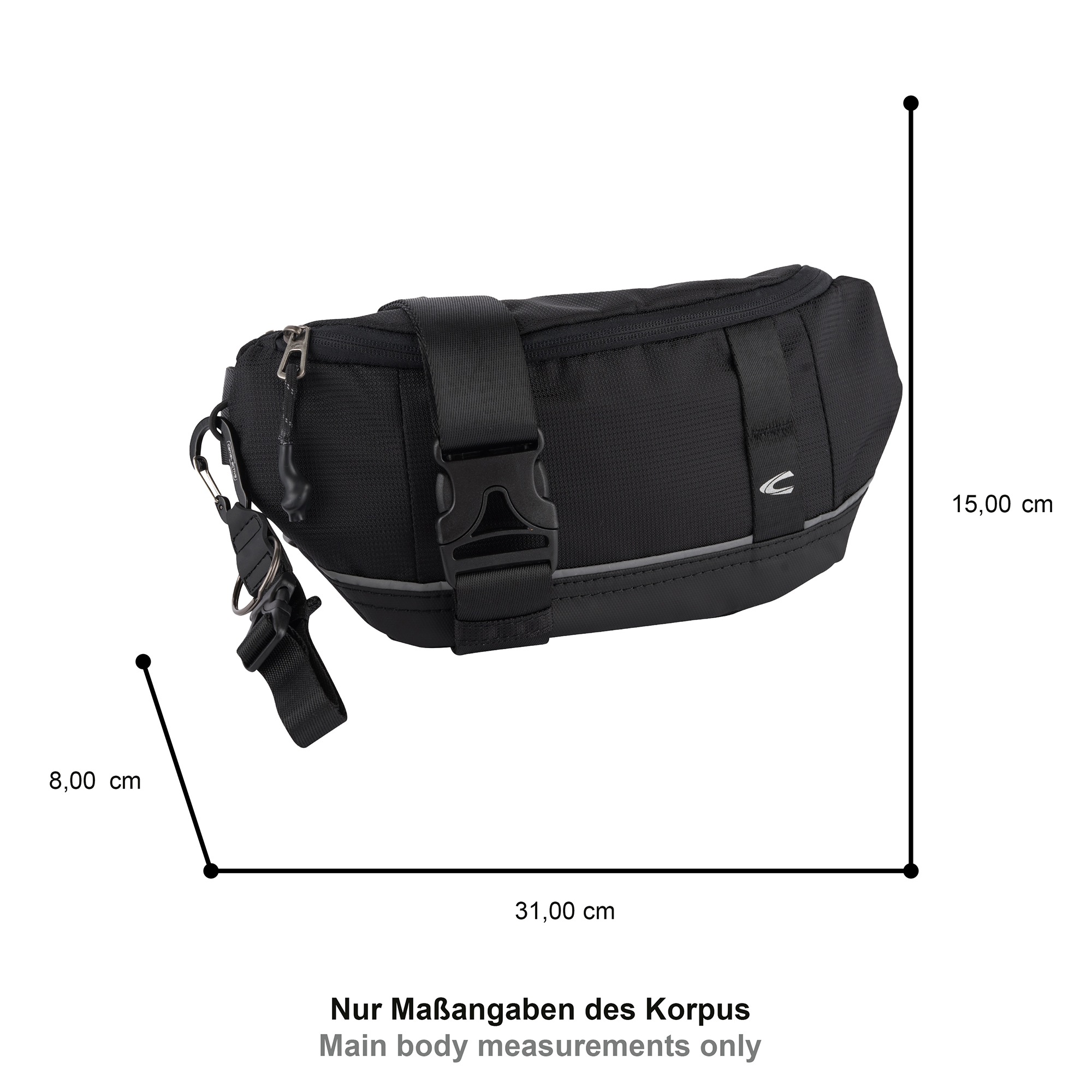 camel active Bauchtasche "Connect" perfekt durchdachtes modulares Reisetasc günstig online kaufen