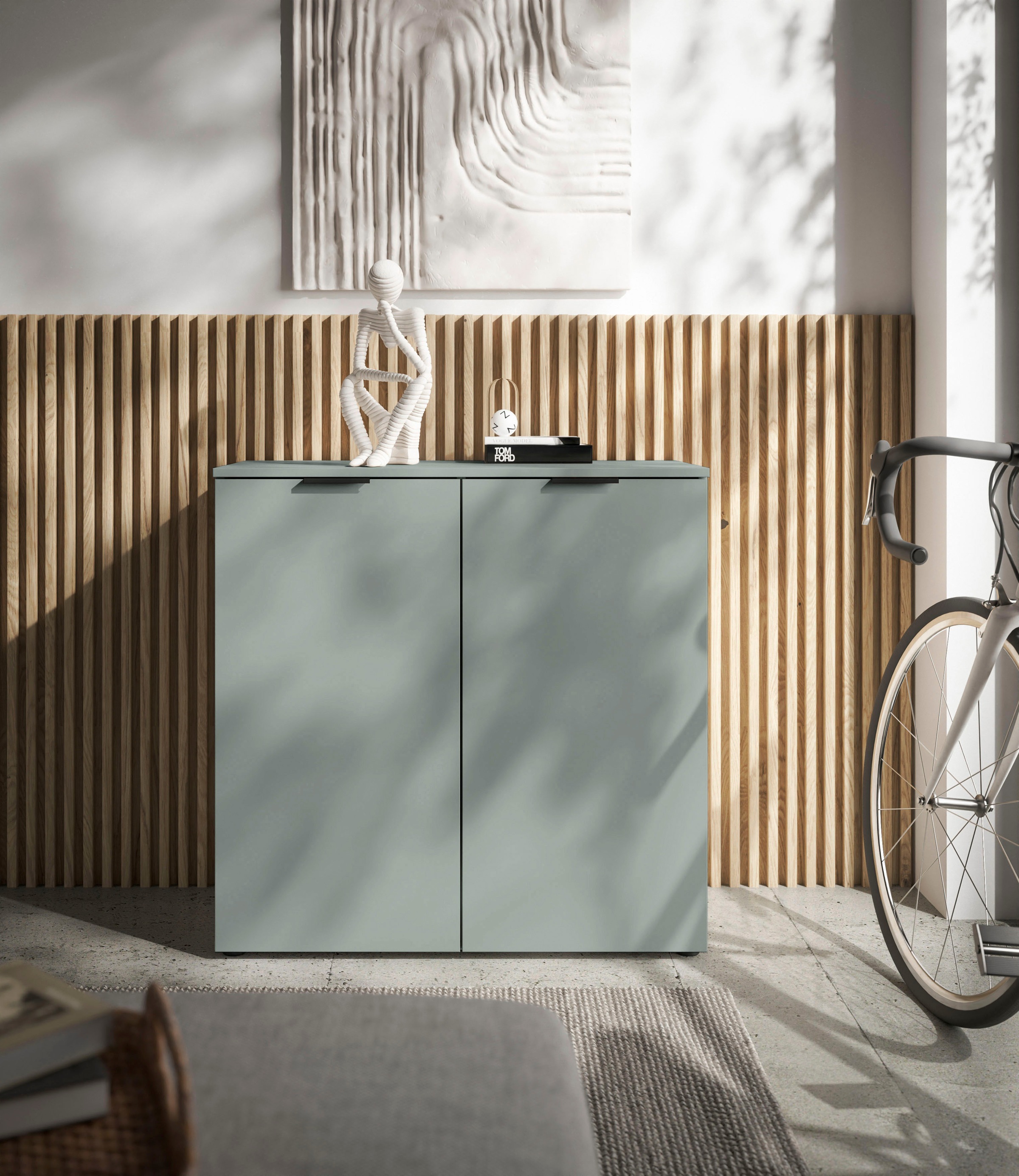 HBZ Sideboard "Linz Kommode, BxHxT 90x90x40cm", (1 St.), Breite 90cm,Lip-Gr günstig online kaufen
