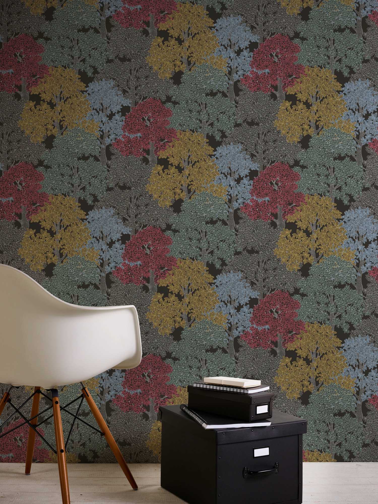 Architects Paper Vliestapete »Floral Impression«, floral-botanisch-Wald, Blumentapete Tapete Wald Tapeten Wohnzimmer Schlafzimmer Küche Design