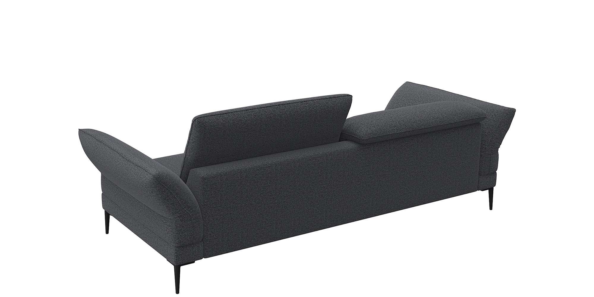 FLEXLUX 3-Sitzer »Salino, Funktionssofa, Relaxsofa«, Sofa mit Arm- und Kopfteil-Verstellungen, Kaltschaum & Stahl-Wellen