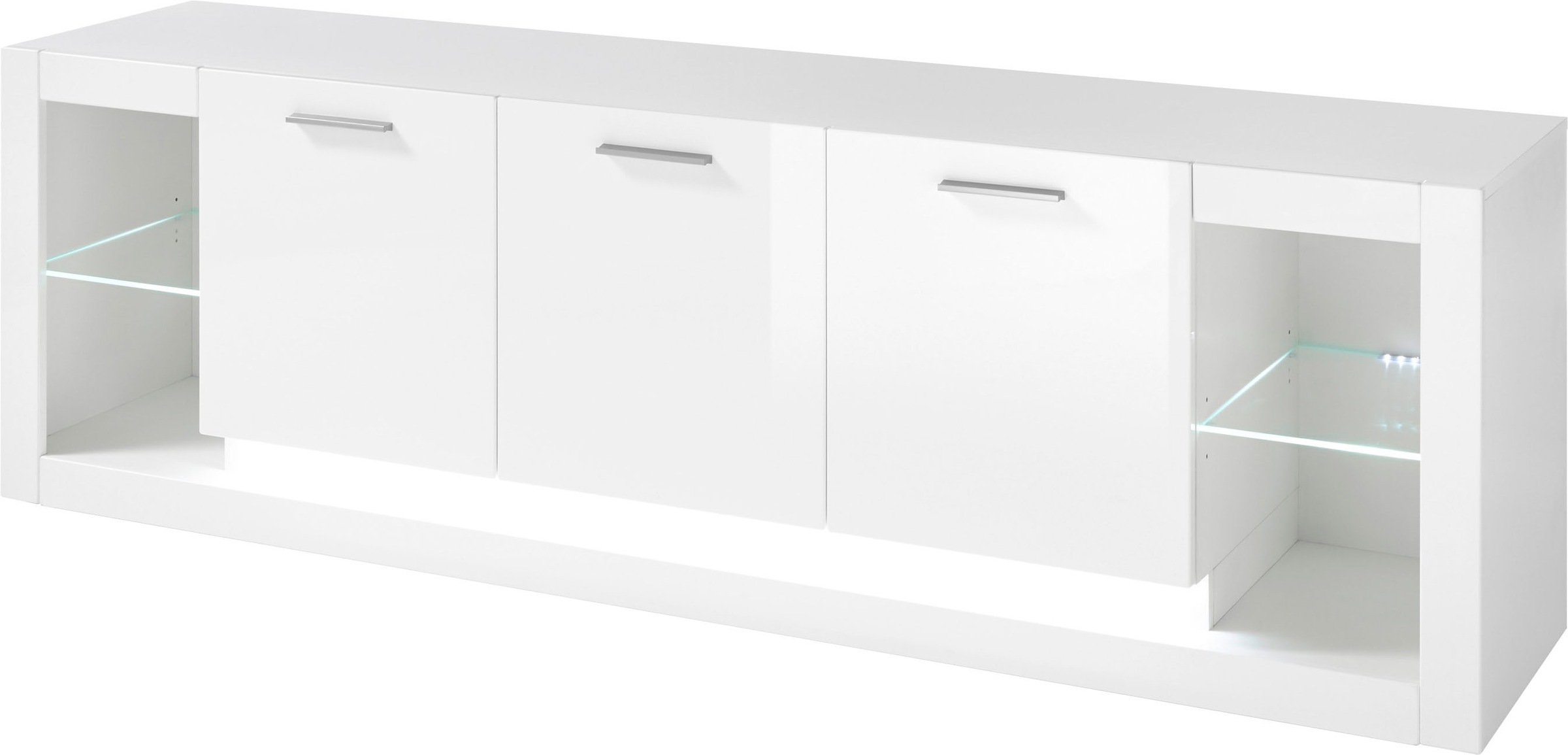 Home affaire Lowboard "MERAN" Breite ca. 198 cm günstig online kaufen