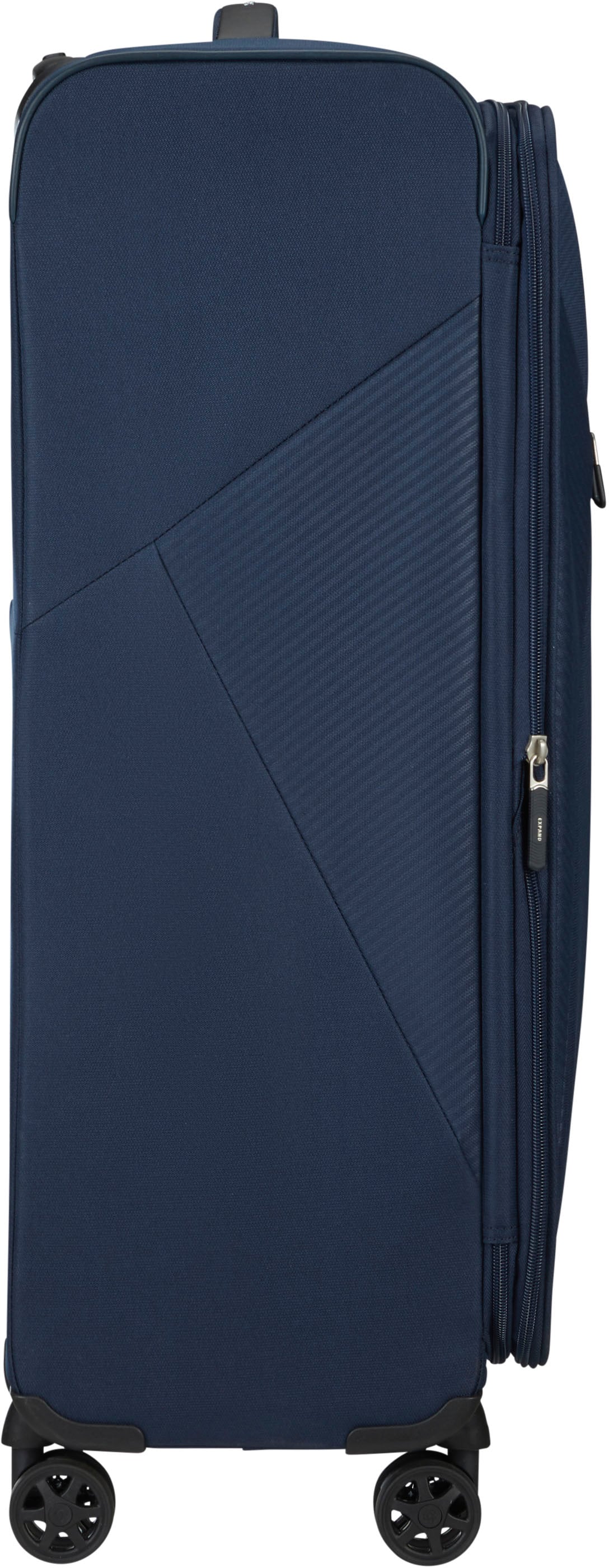 Samsonite Weichgepäck-Trolley »LITEBEAM, verschiedene Größen und Farben«, 4 Rollen, Reisekoffer Aufgabegepäck Trolley Volumenerweiterung bei M/L