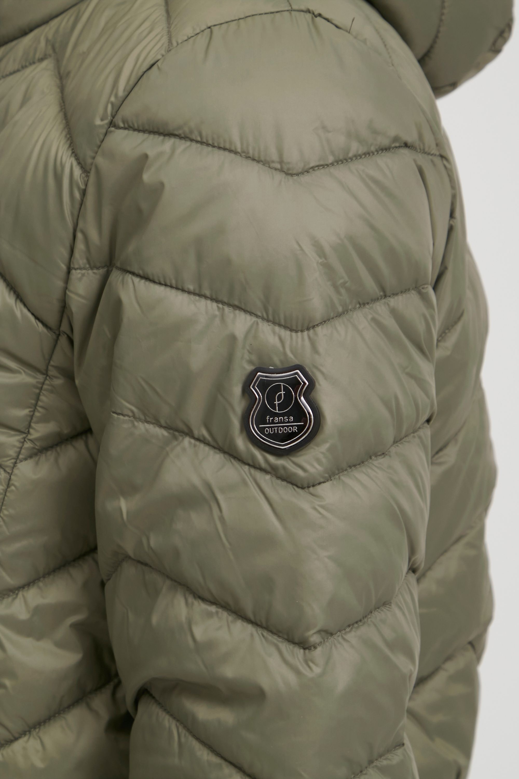 fransa Steppjacke »Steppjacke FRBapadding«, mit Kapuze