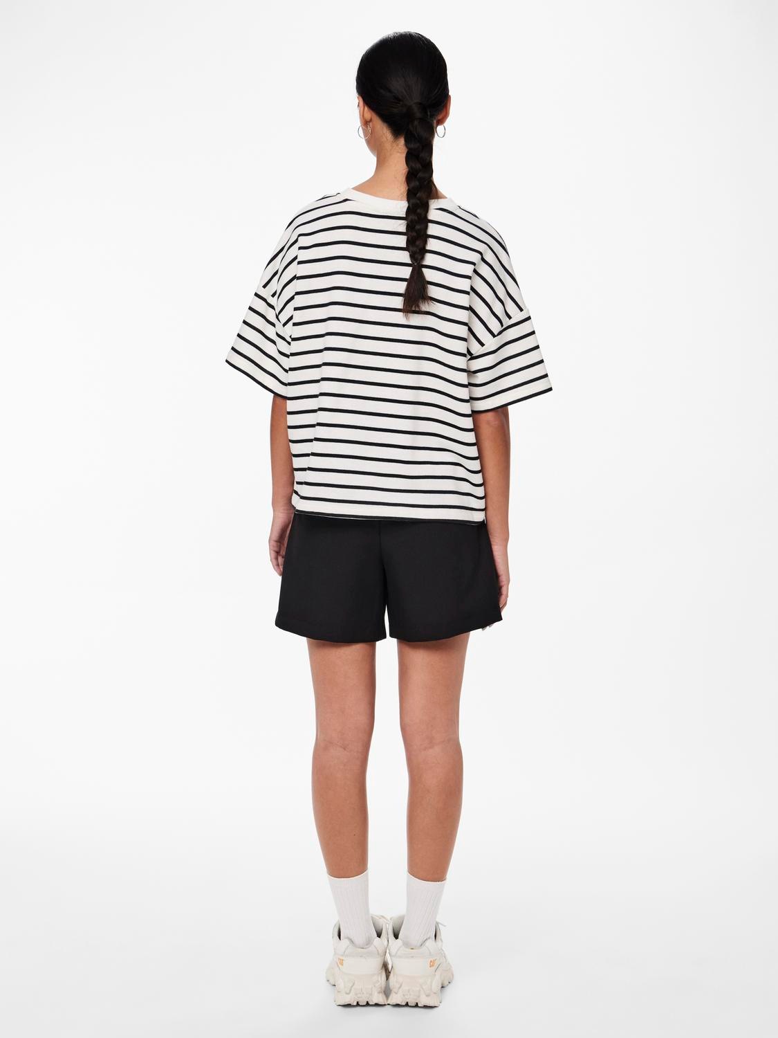 pieces Sweatshirt »PCCHILLI SUMMER 2/4 SWEAT STRIPE NOOS BC«