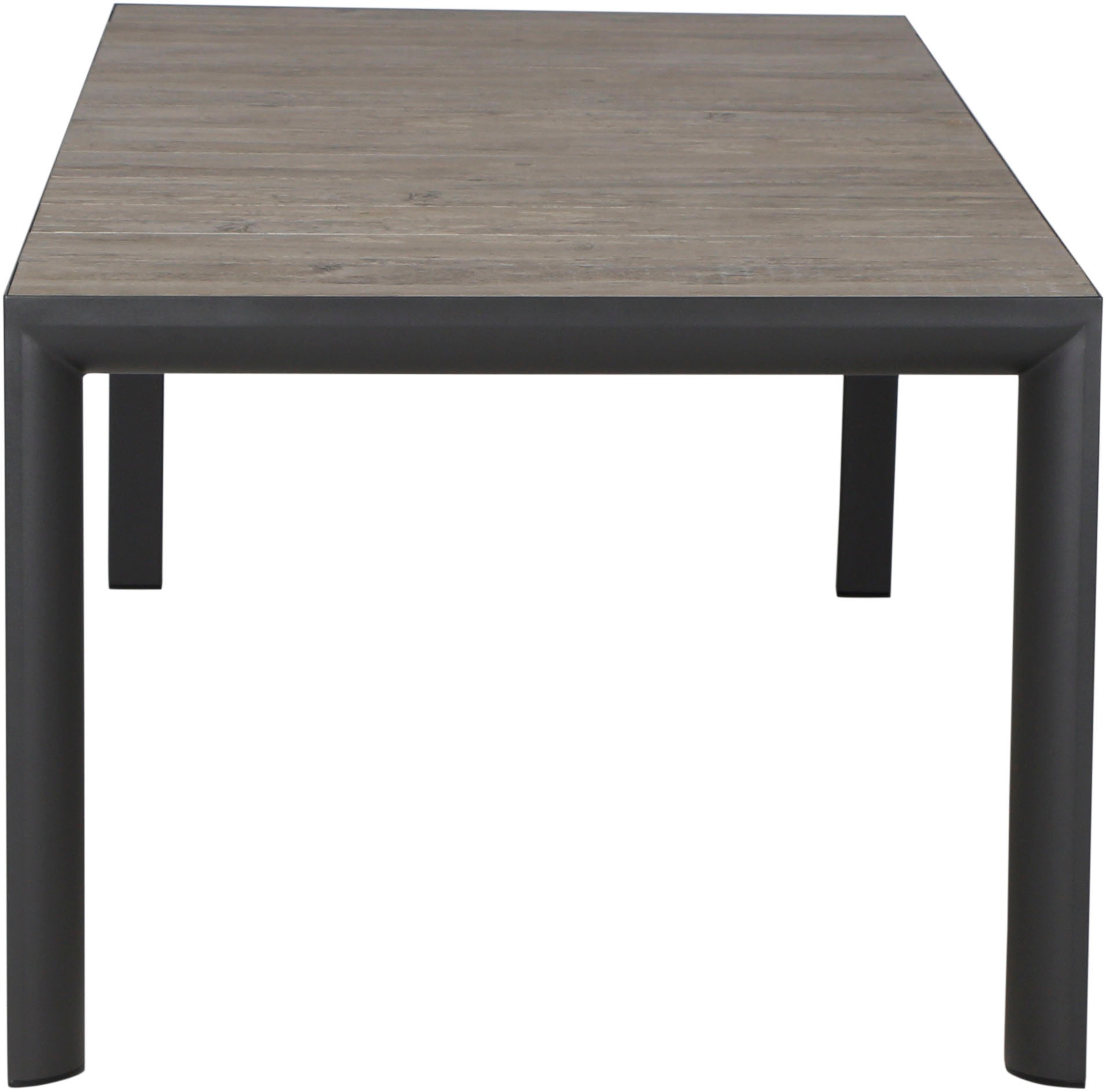 Siena Garden Gartentisch »SILVA Tisch 220x100cm matt anthrazit/washed grey« Aluminiumgestell matt anthrazit, Tischplatte aus Keramik, washed grey