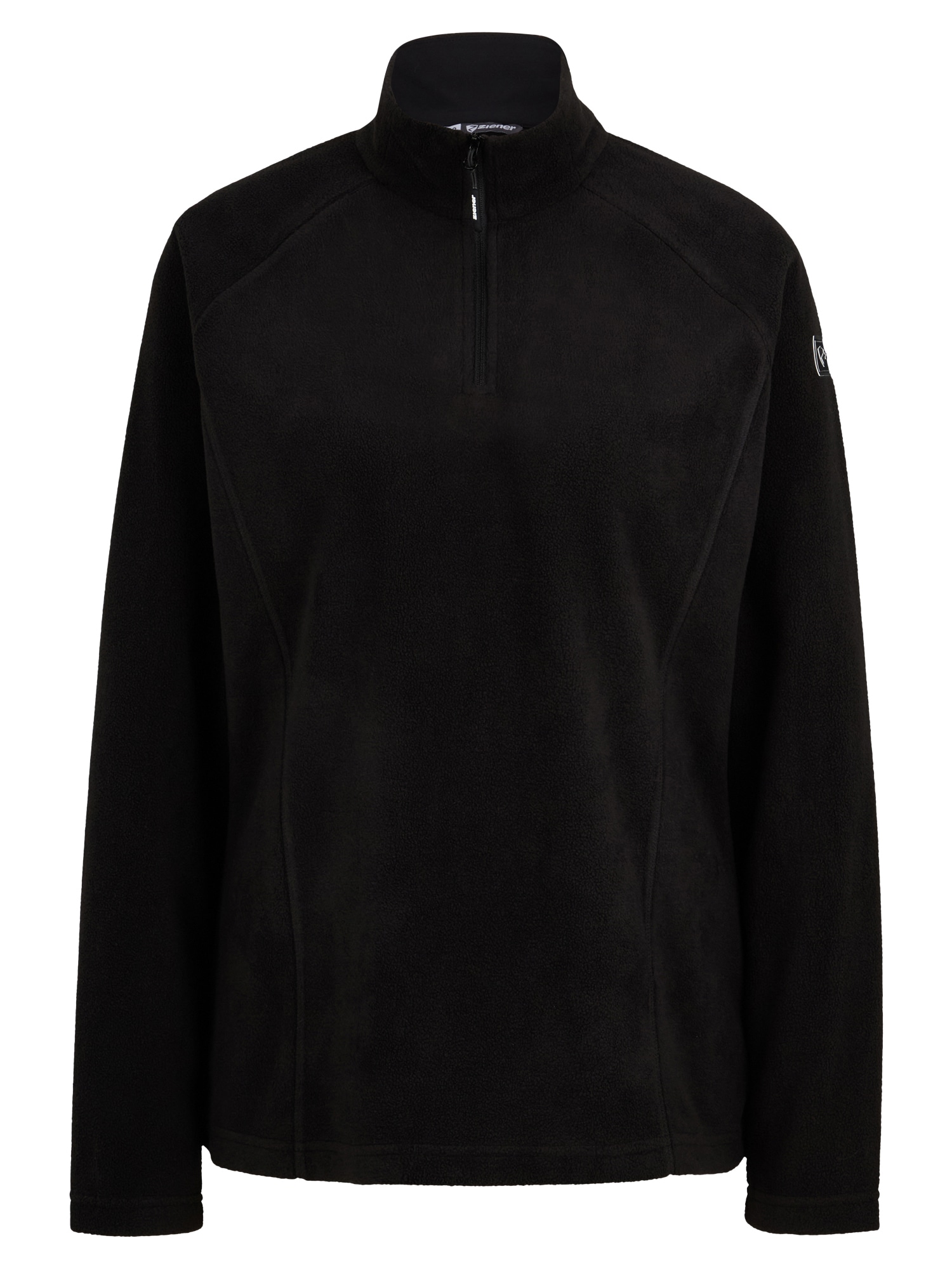 ZIENER Damen Sweatshirt "JANUKI-Z midlayer lady"schwarz, Gr. 34, Obermaterial: 100% Polyester, Sweatshirts