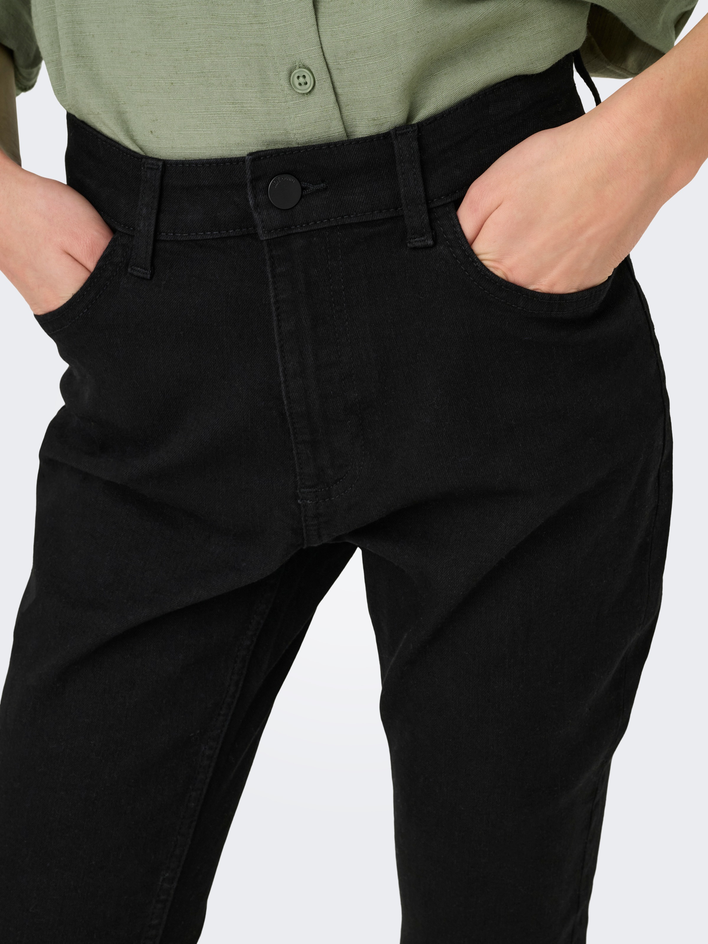 JDY Skinny-fit-Jeans "JDYMOON HW SKINNY JEANS BLACK DNM NOOS" günstig online kaufen