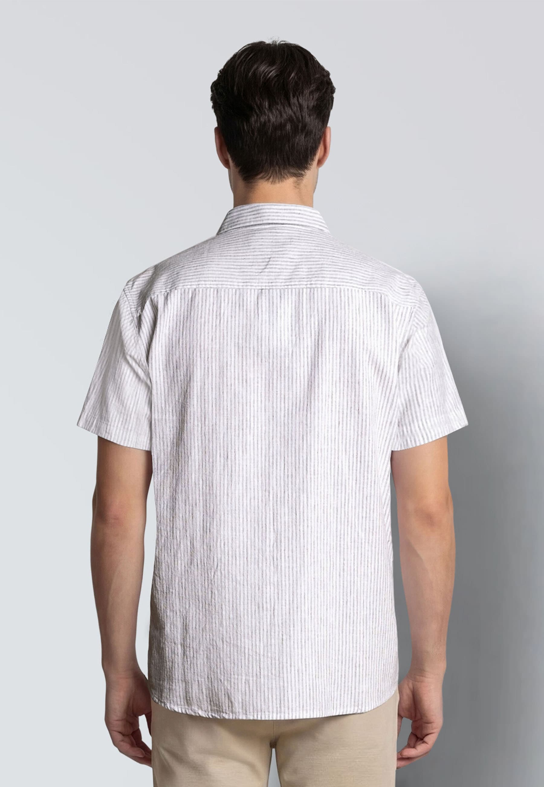 Clean Cut Copenhagen Langarmhemd »Clean Cut Copenhagen Luca Striped S/S Shirt« 1