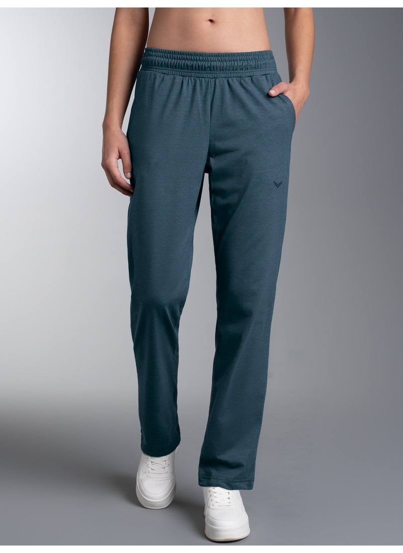 Trigema Jerseyhose »TRIGEMA Hose DELUXE Baumwolle«